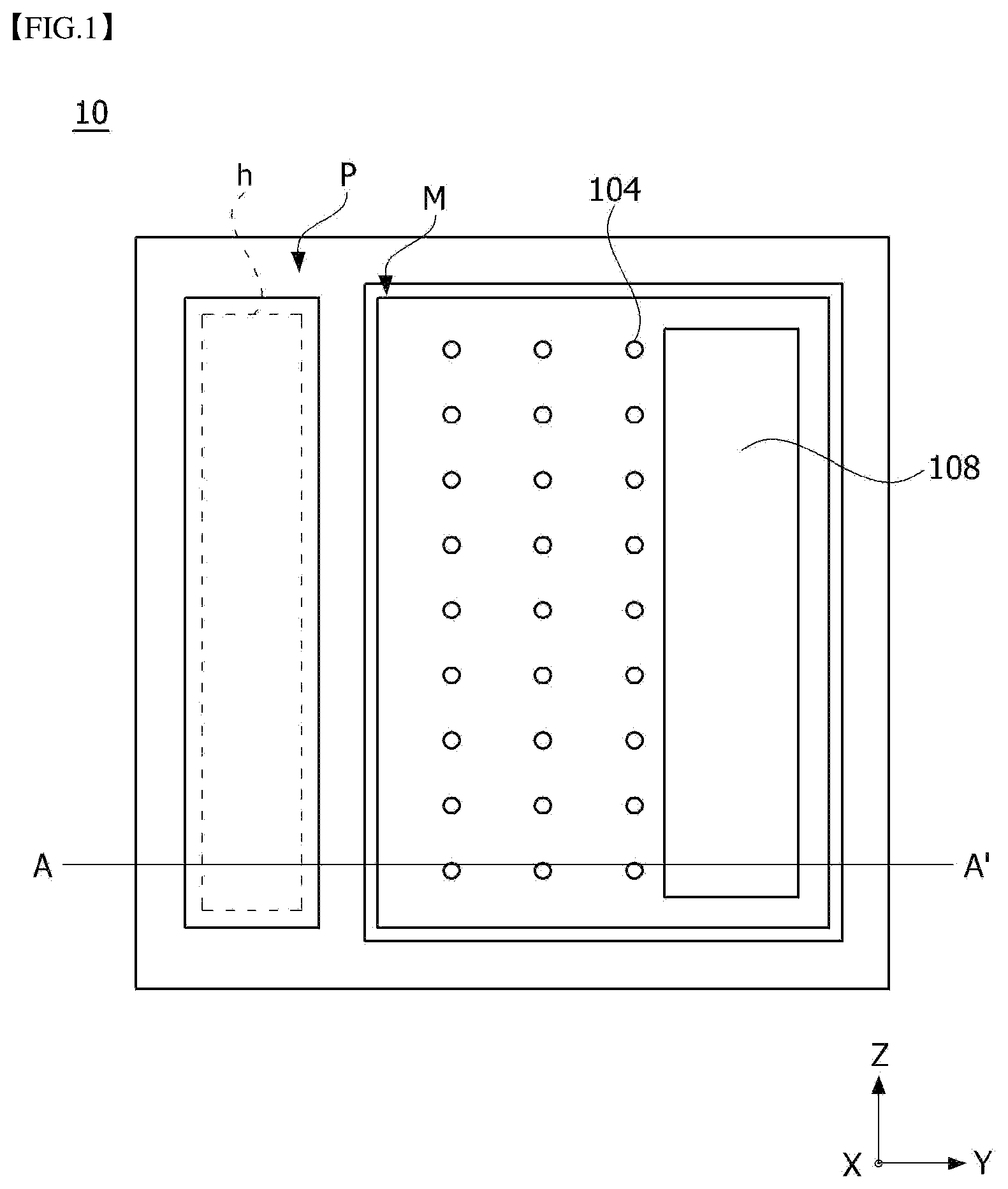 Patent US12107188 Figure 1 – Semiconductor device