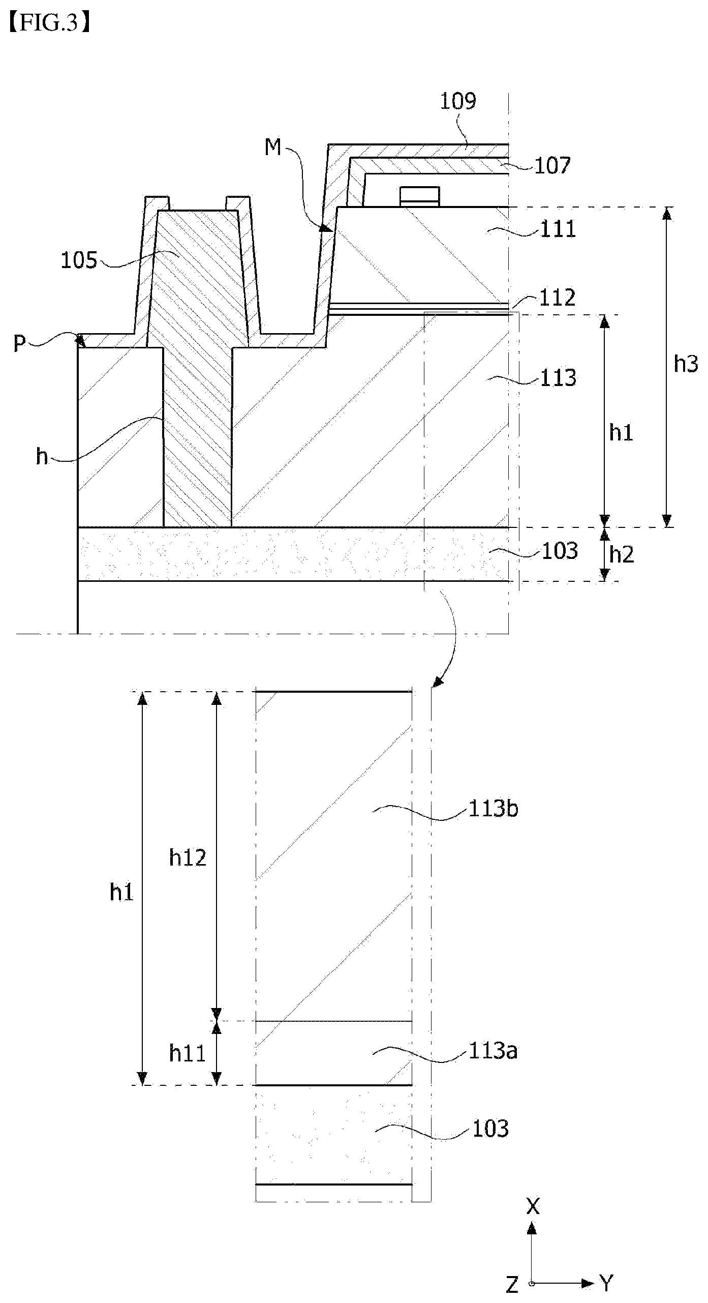 Patent US12107188 Figure 3 – Semiconductor device
