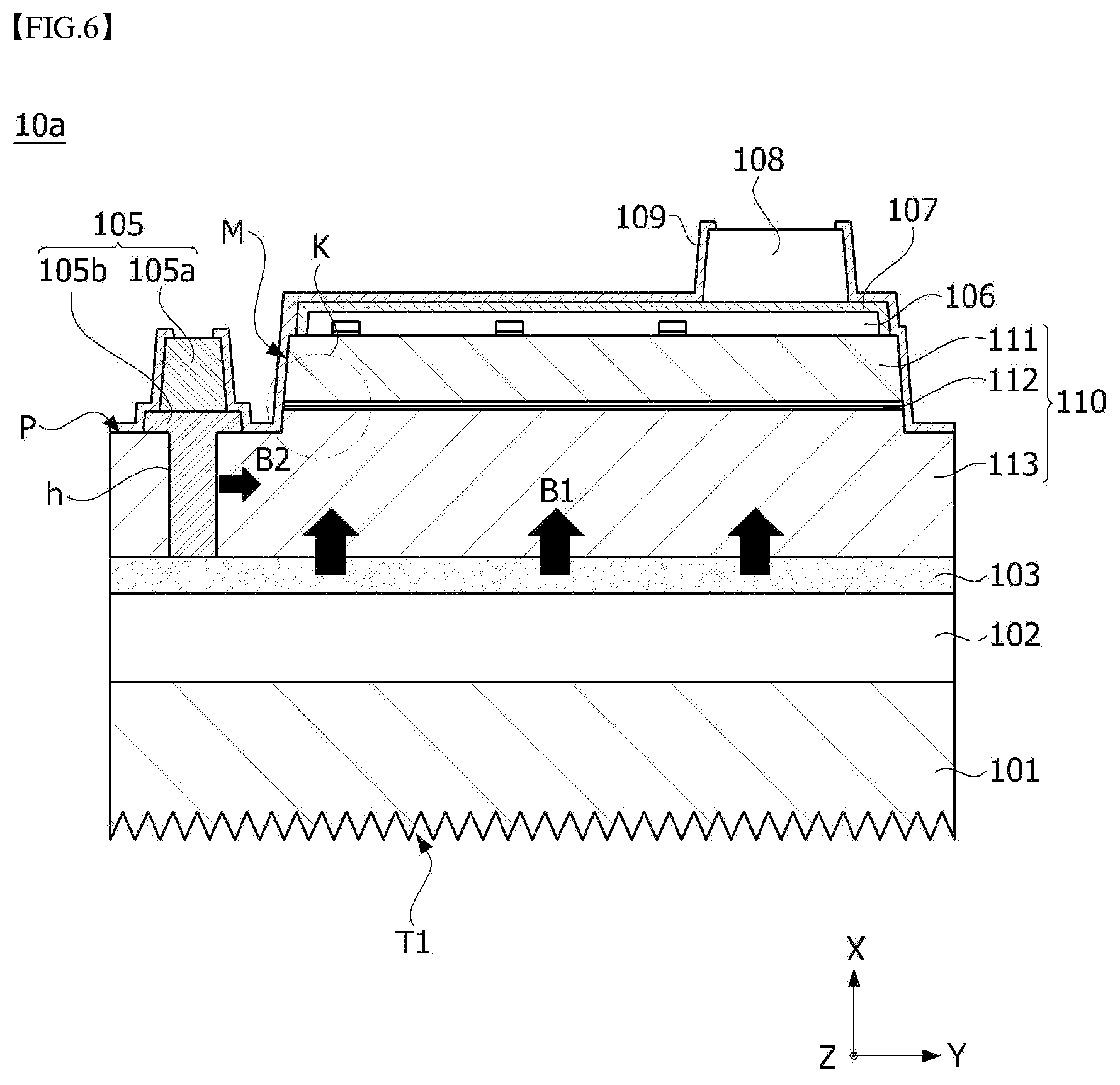Patent US12107188 Figure 7 – Semiconductor device