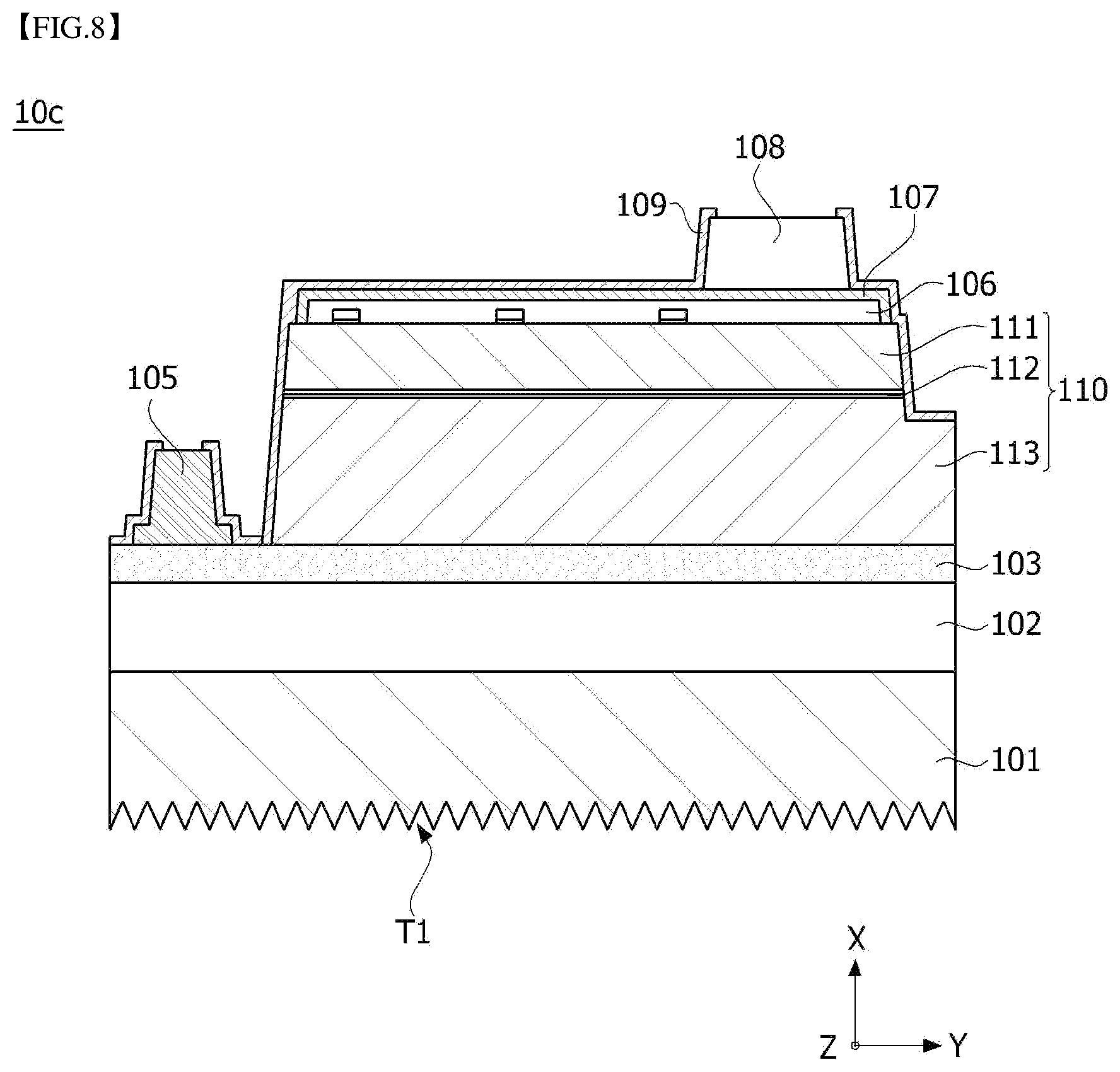 Patent US12107188 Figure 9 – Semiconductor device