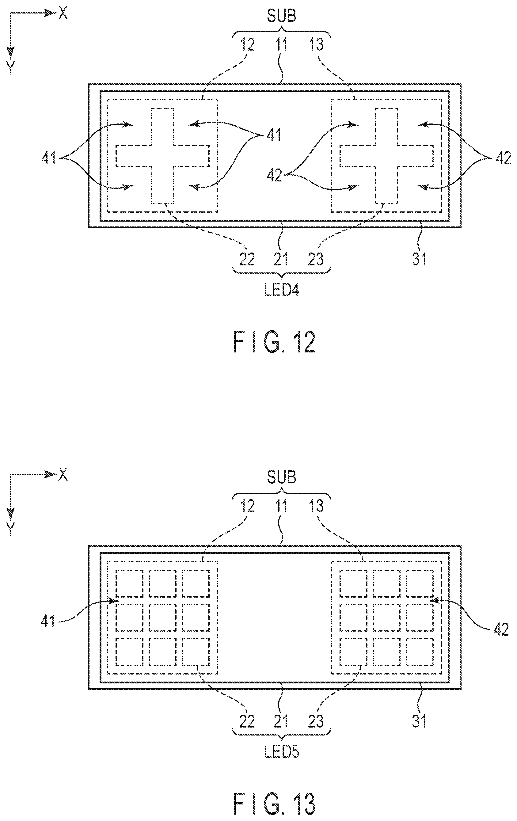 Patent US12107189 Figure 11 – Light-emitting element and electronic device