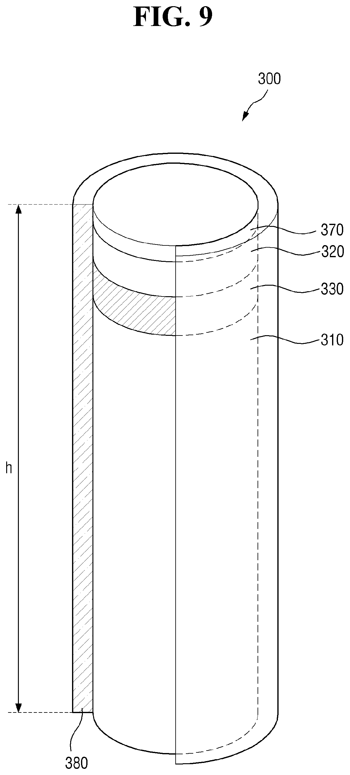 Patent US12107191 Figure 9 – Display device and manufacturing method therefor