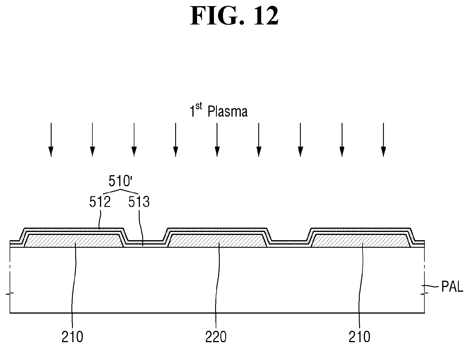 Patent US12107191 Figure 12 – Display device and manufacturing method therefor