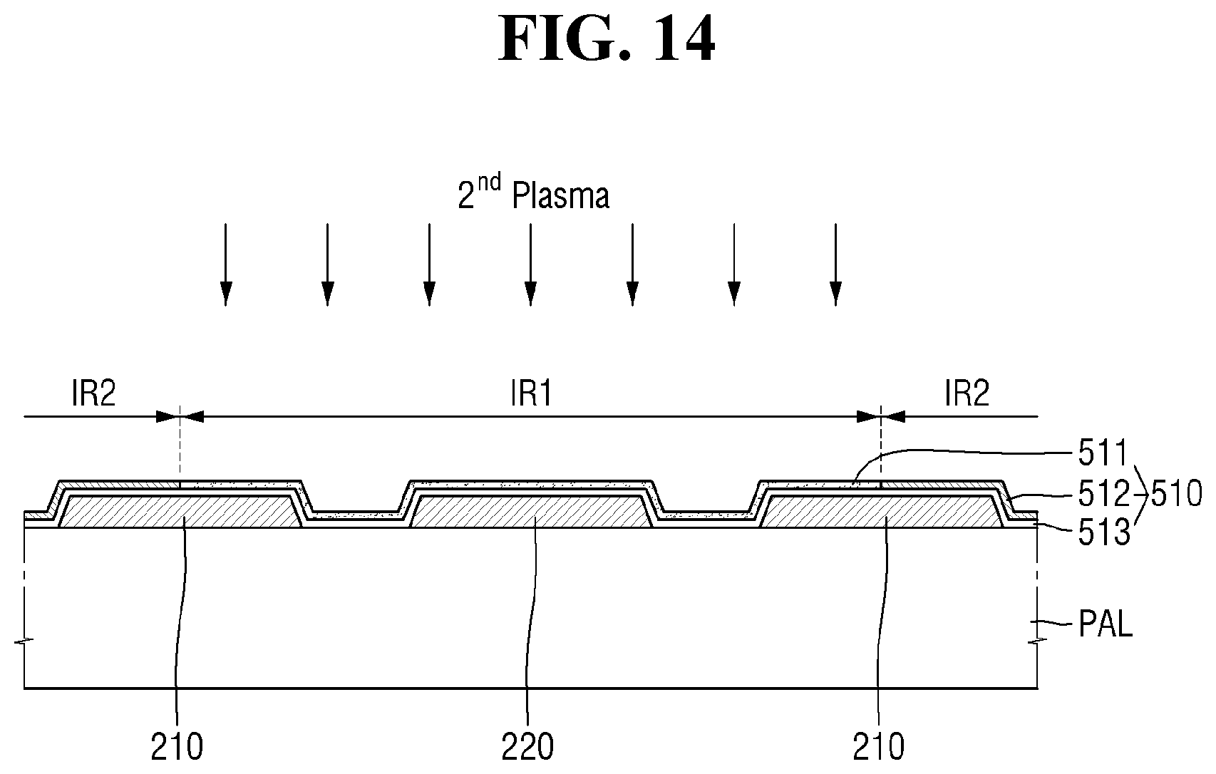 Patent US12107191 Figure 14 – Display device and manufacturing method therefor