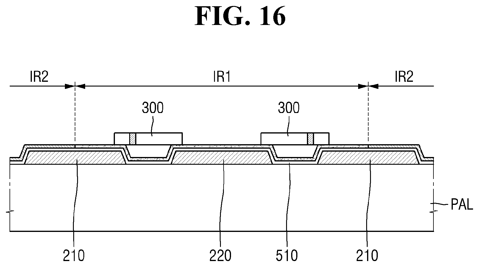 Patent US12107191 Figure 16 – Display device and manufacturing method therefor