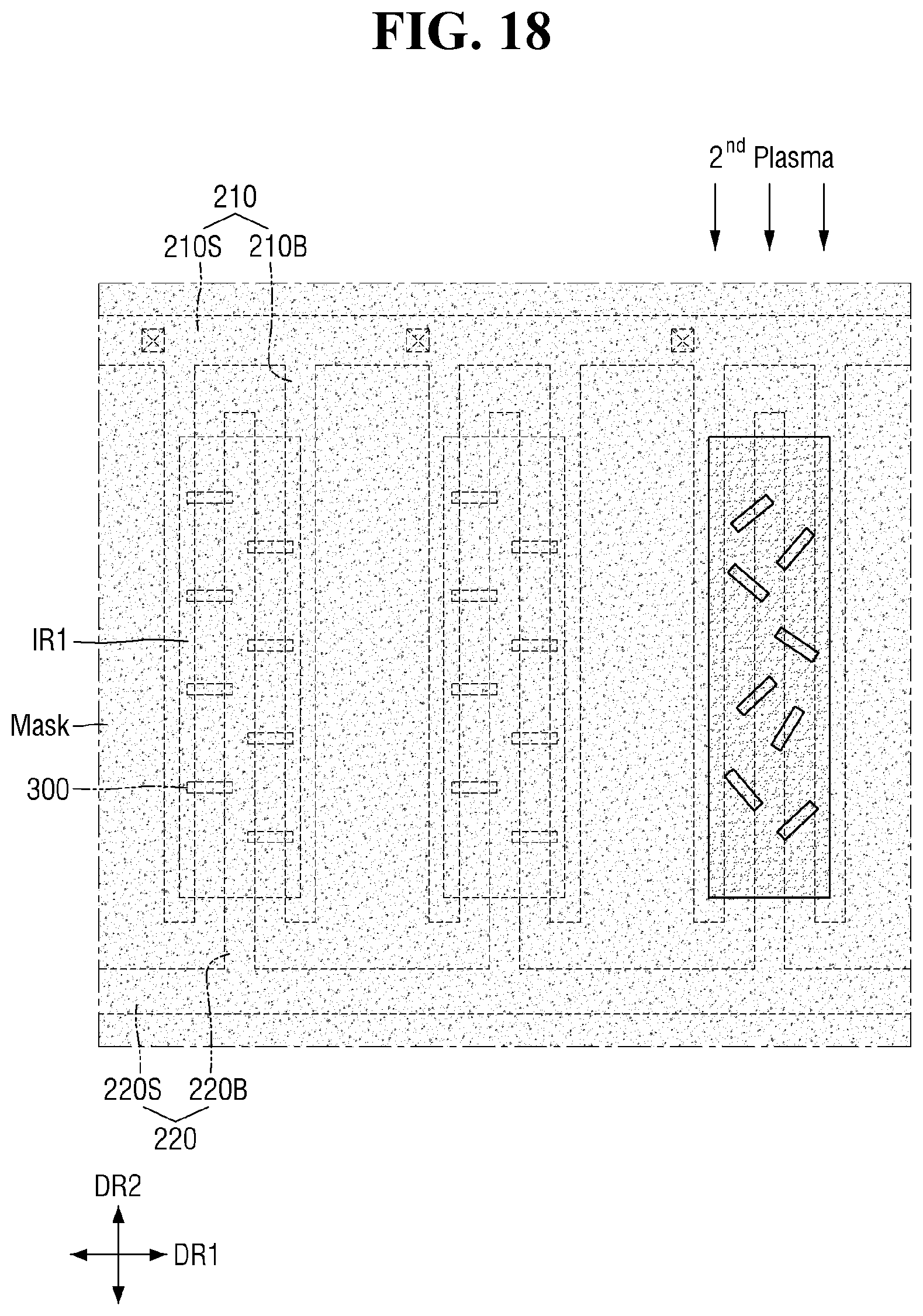 Patent US12107191 Figure 18 – Display device and manufacturing method therefor