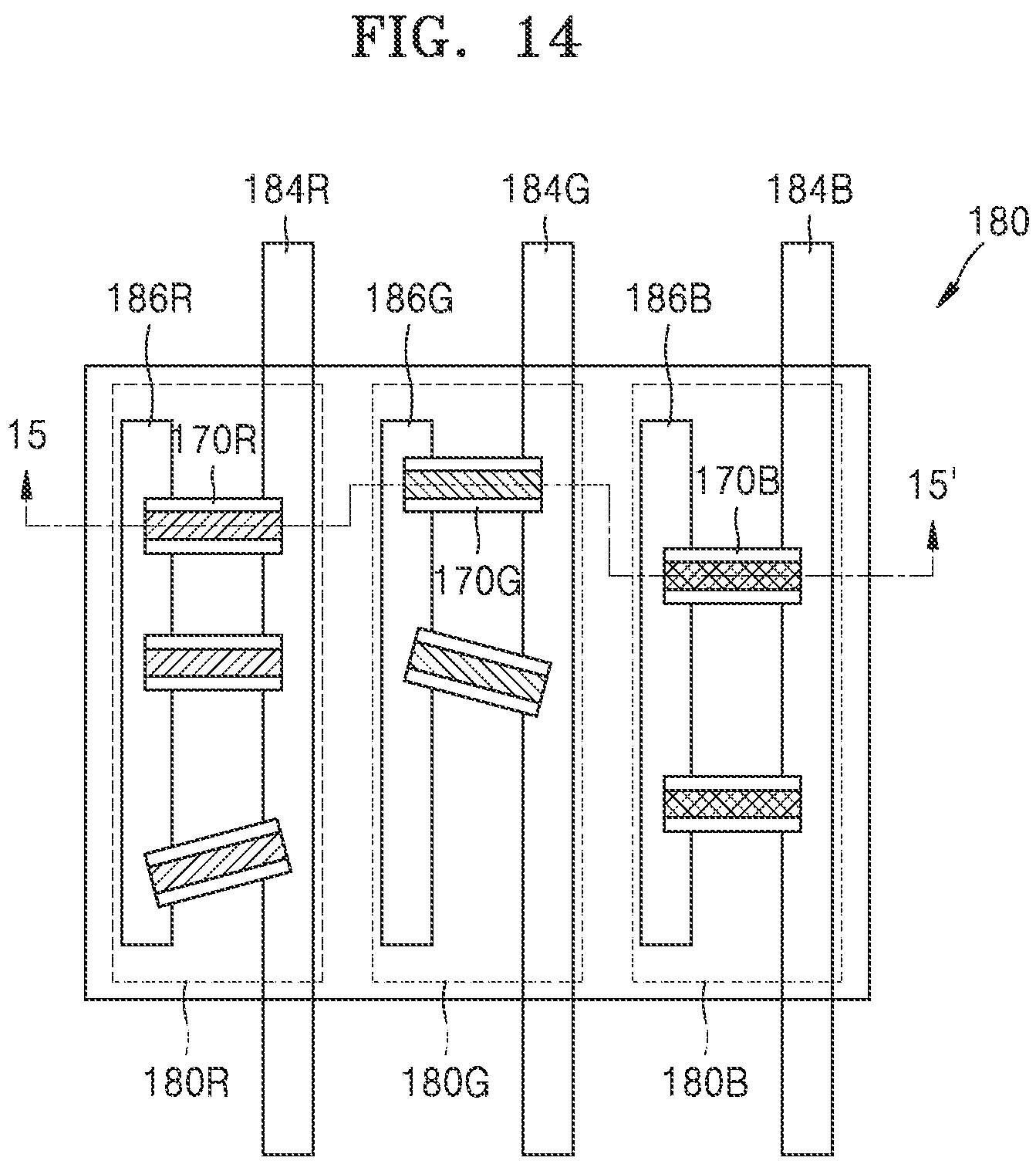 Patent US12107193 Figure 14 – Nanorod type mirco-LED, pixel plate including the same, and display device and electronic devices including the pixel plate