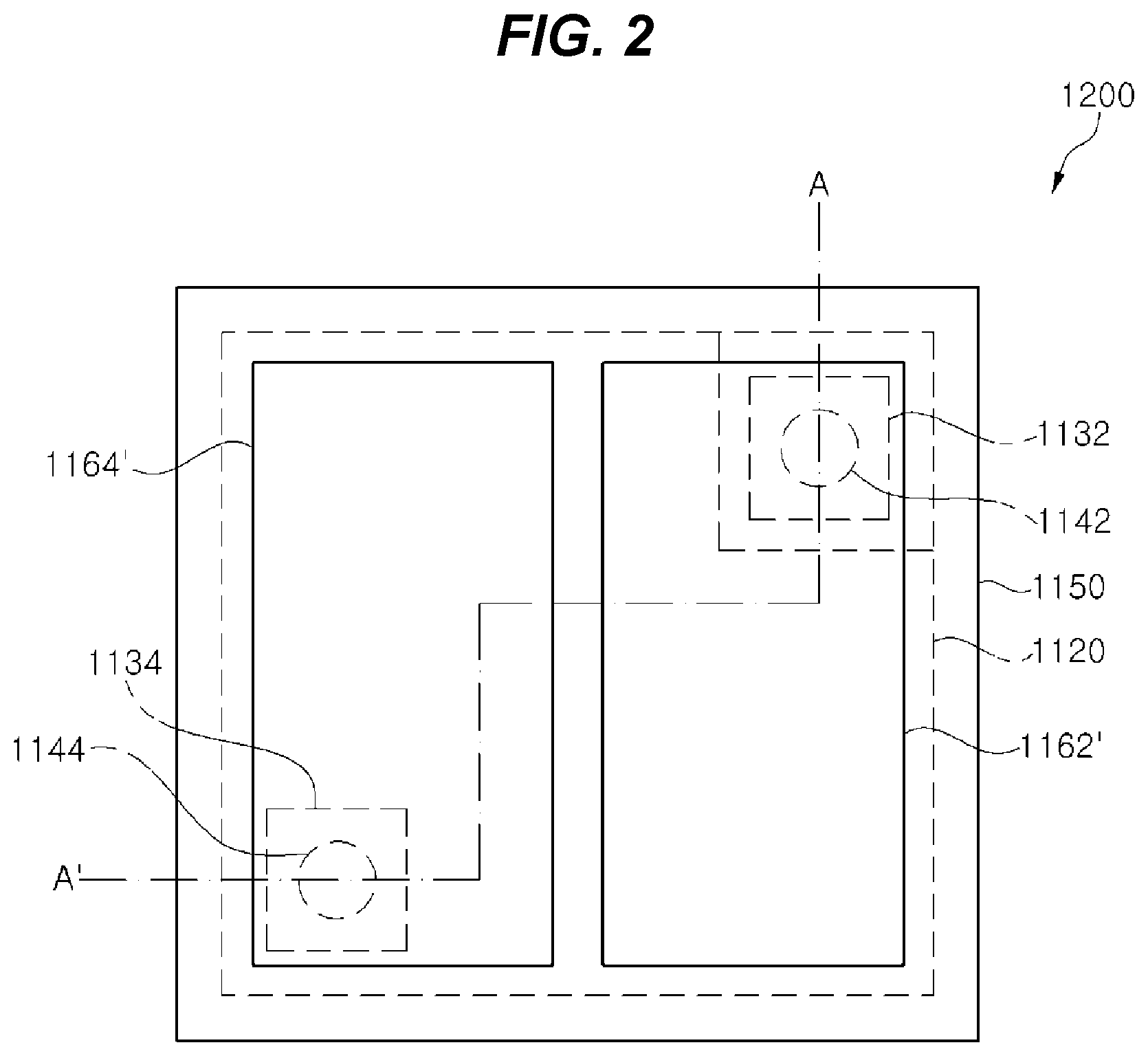 Patent US12107195 Figure 2 – Light emitting diode package and method of manufacturing the same