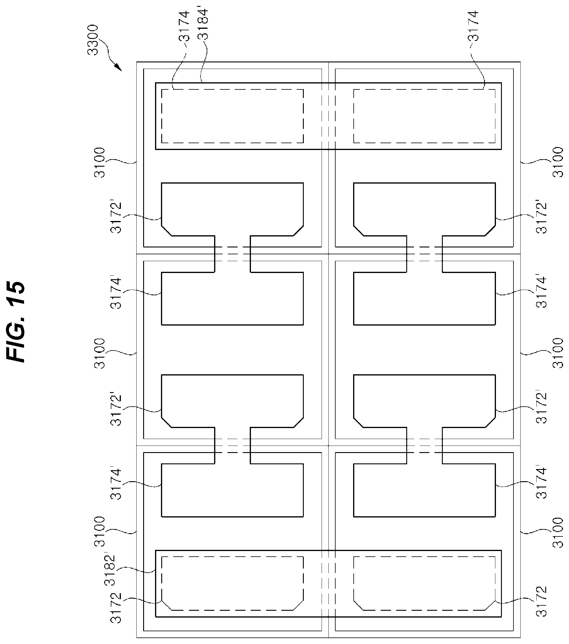 Patent US12107195 Figure 15 – Light emitting diode package and method of manufacturing the same