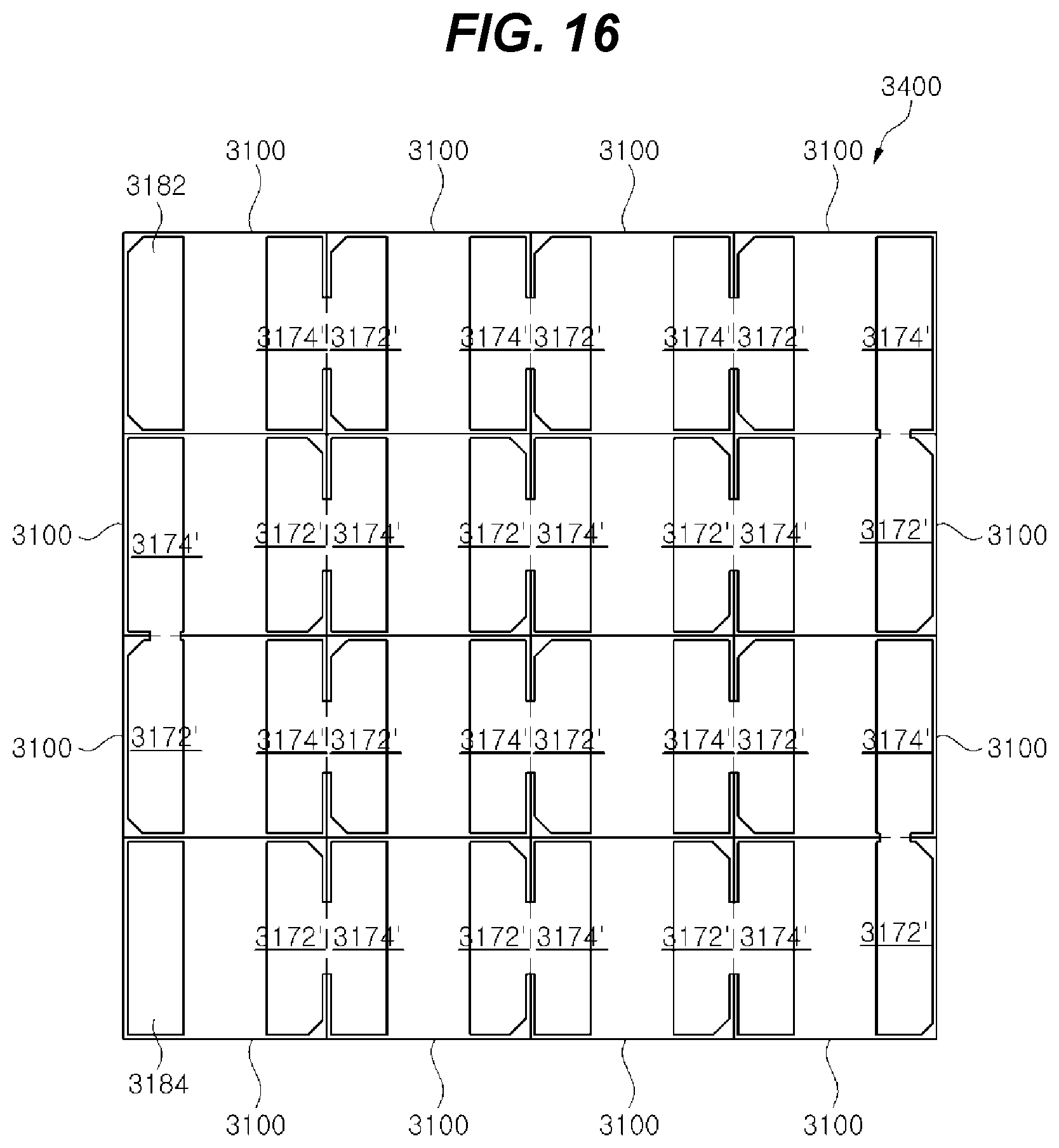 Patent US12107195 Figure 16 – Light emitting diode package and method of manufacturing the same