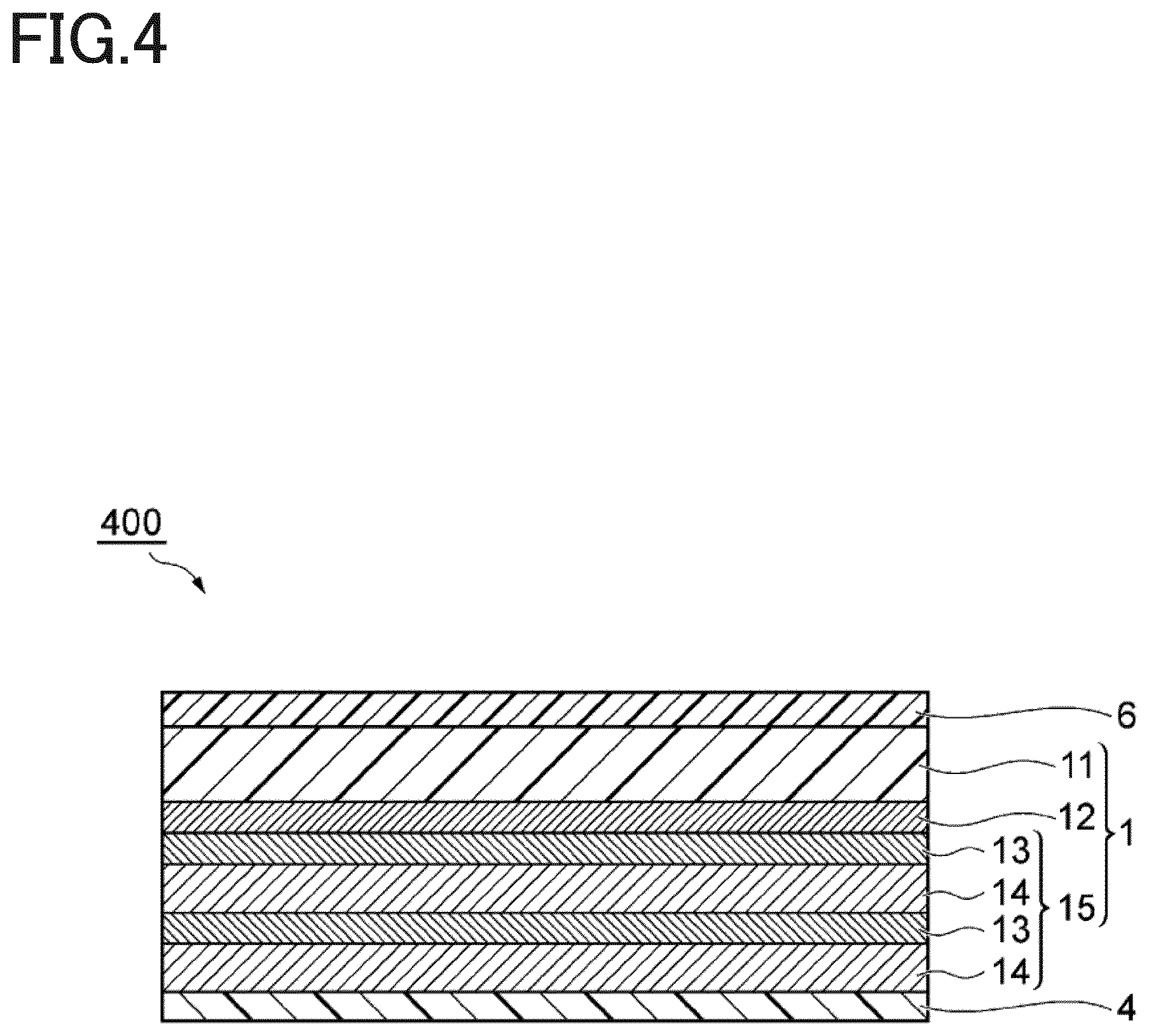 Patent US12107198 Figure 4 – Barrier film and method for manufacturing the same, wavelength conversion sheet and method for manufacturing the same, and optical laminate and method for manufacturing the same