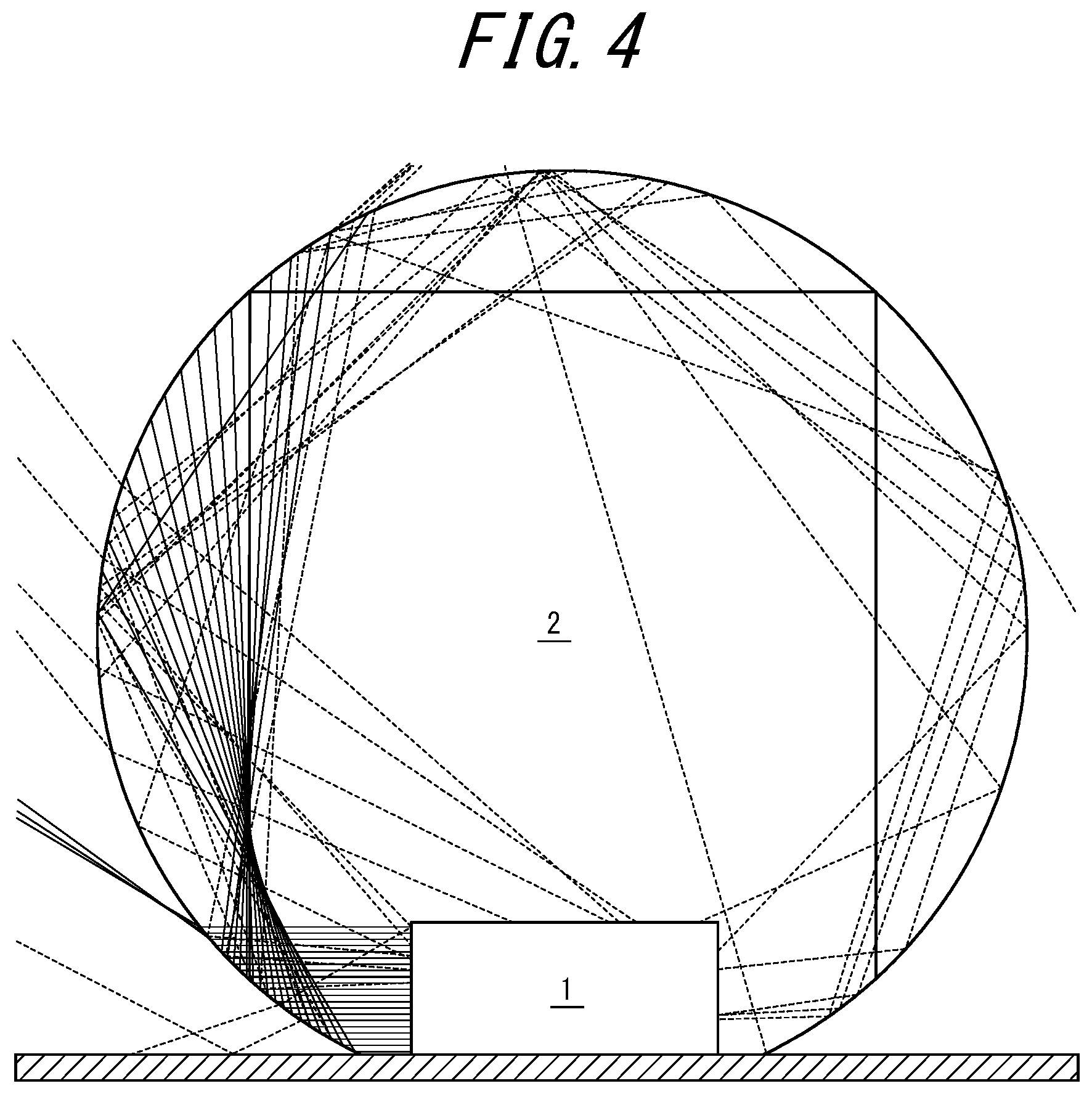 Patent US12107199 Figure 4 – Light-emitting element lamp and method for manufacturing the same