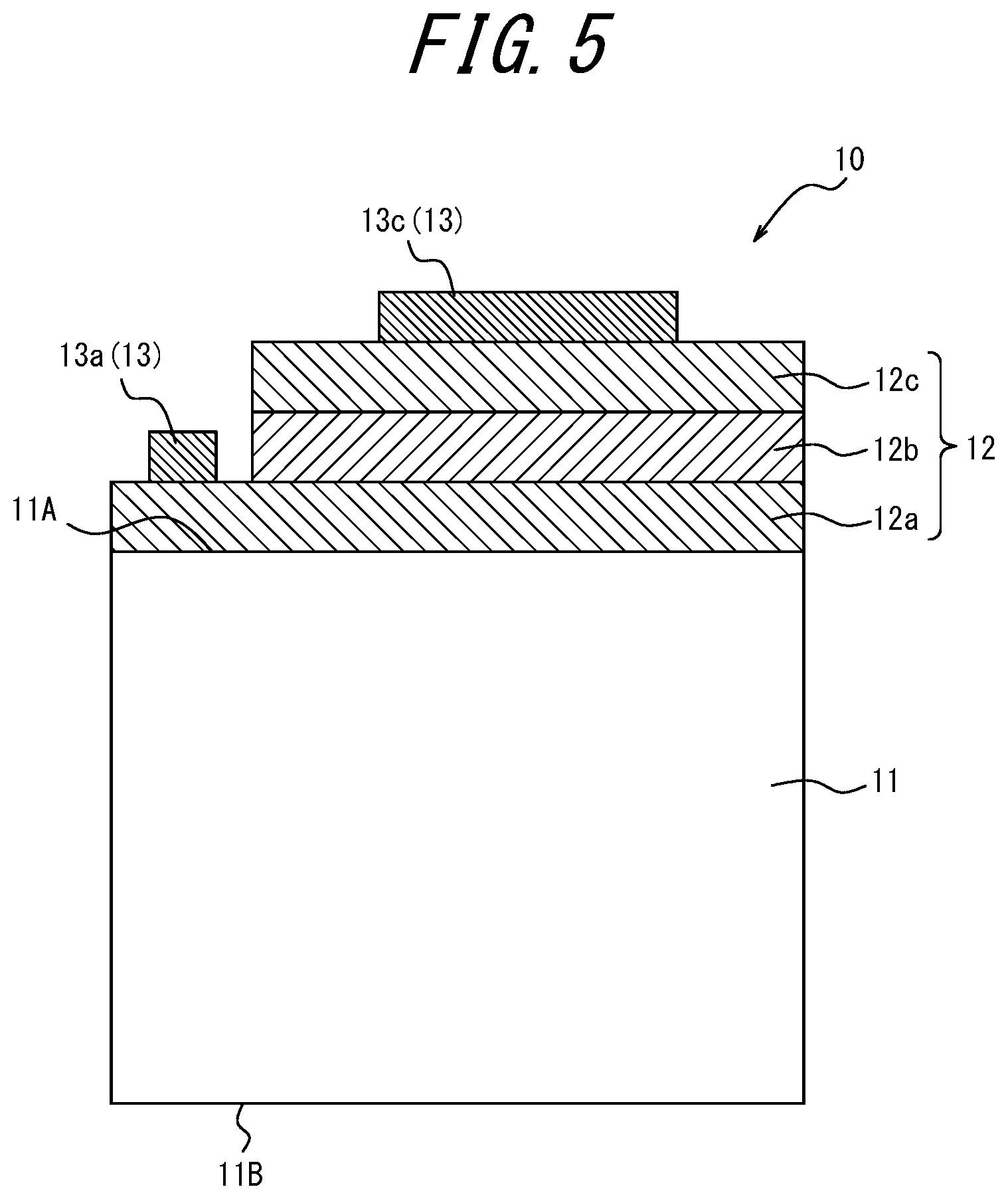 Patent US12107199 Figure 5 – Light-emitting element lamp and method for manufacturing the same