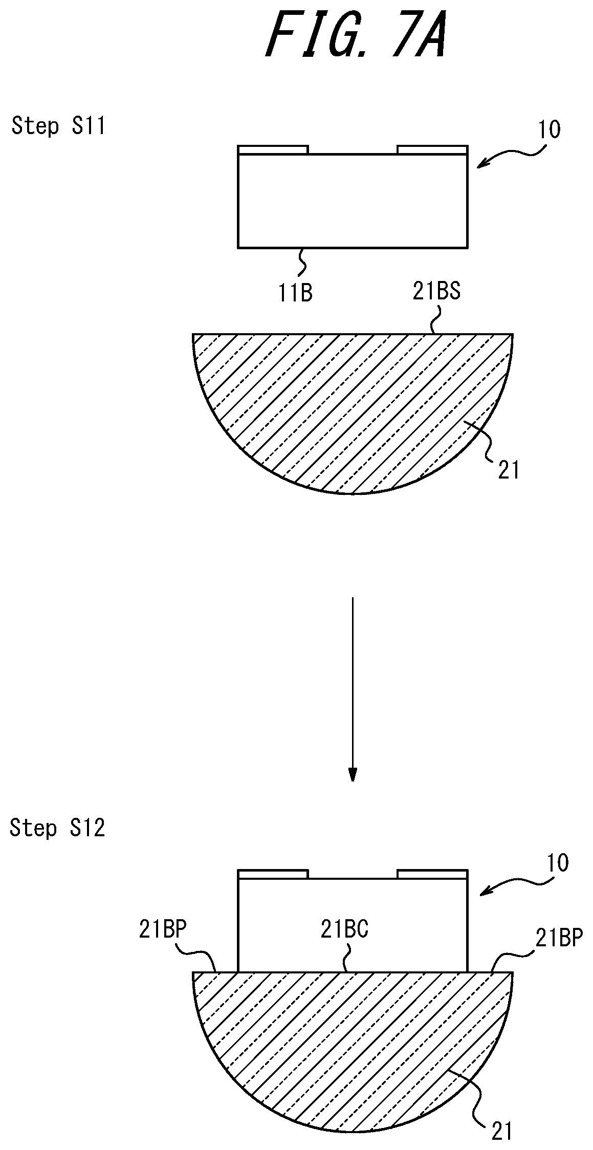 Patent US12107199 Figure 9 – Light-emitting element lamp and method for manufacturing the same