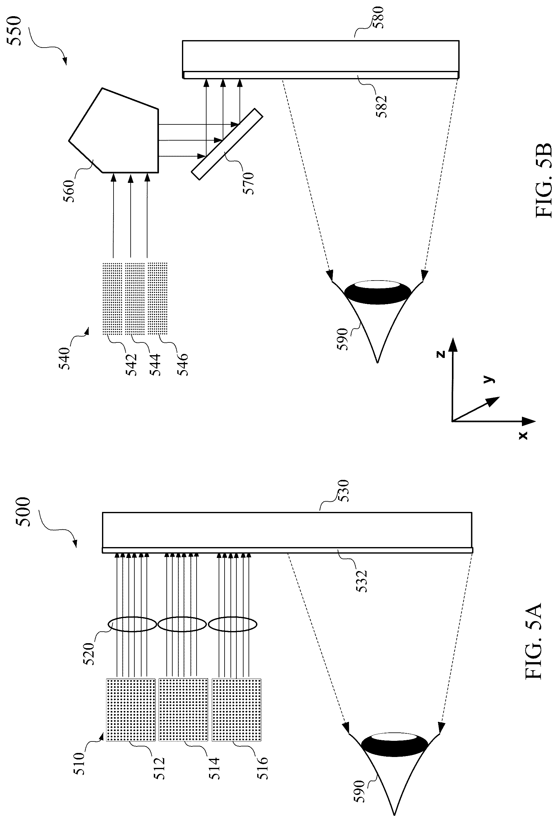 Patent US12107204 Figure 5 – Small-pitch micro-LEDs