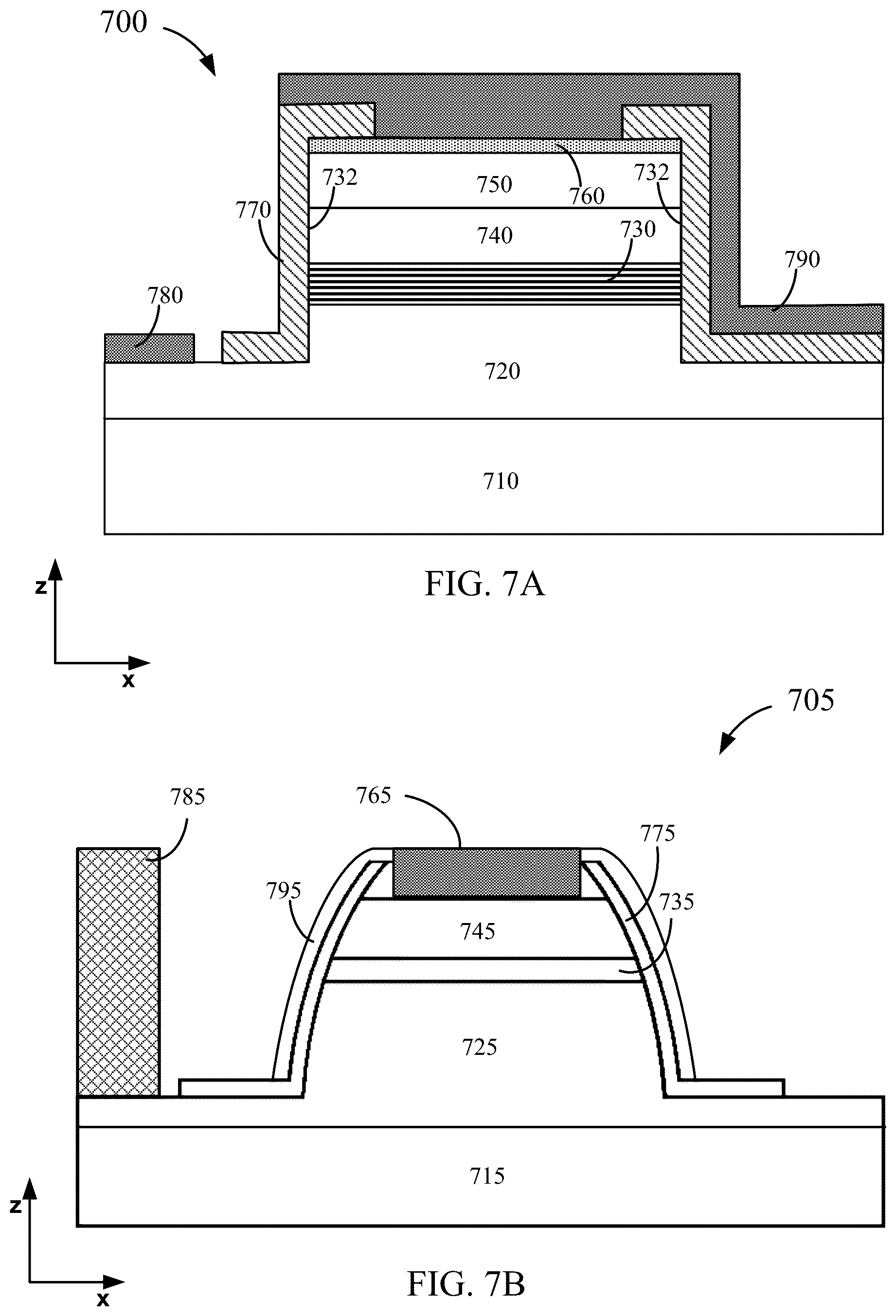 Patent US12107204 Figure 7 – Small-pitch micro-LEDs