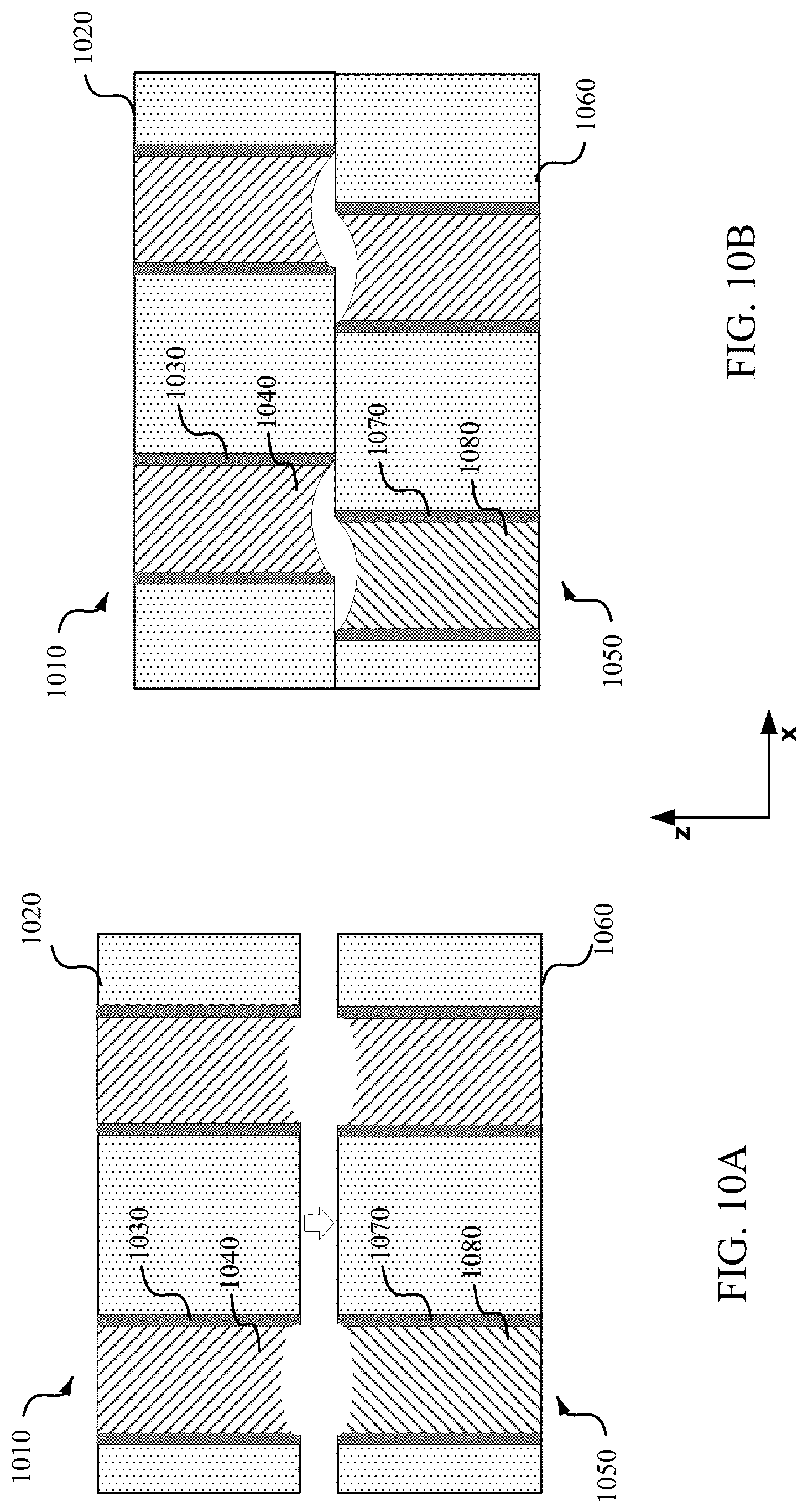Patent US12107204 Figure 10 – Small-pitch micro-LEDs