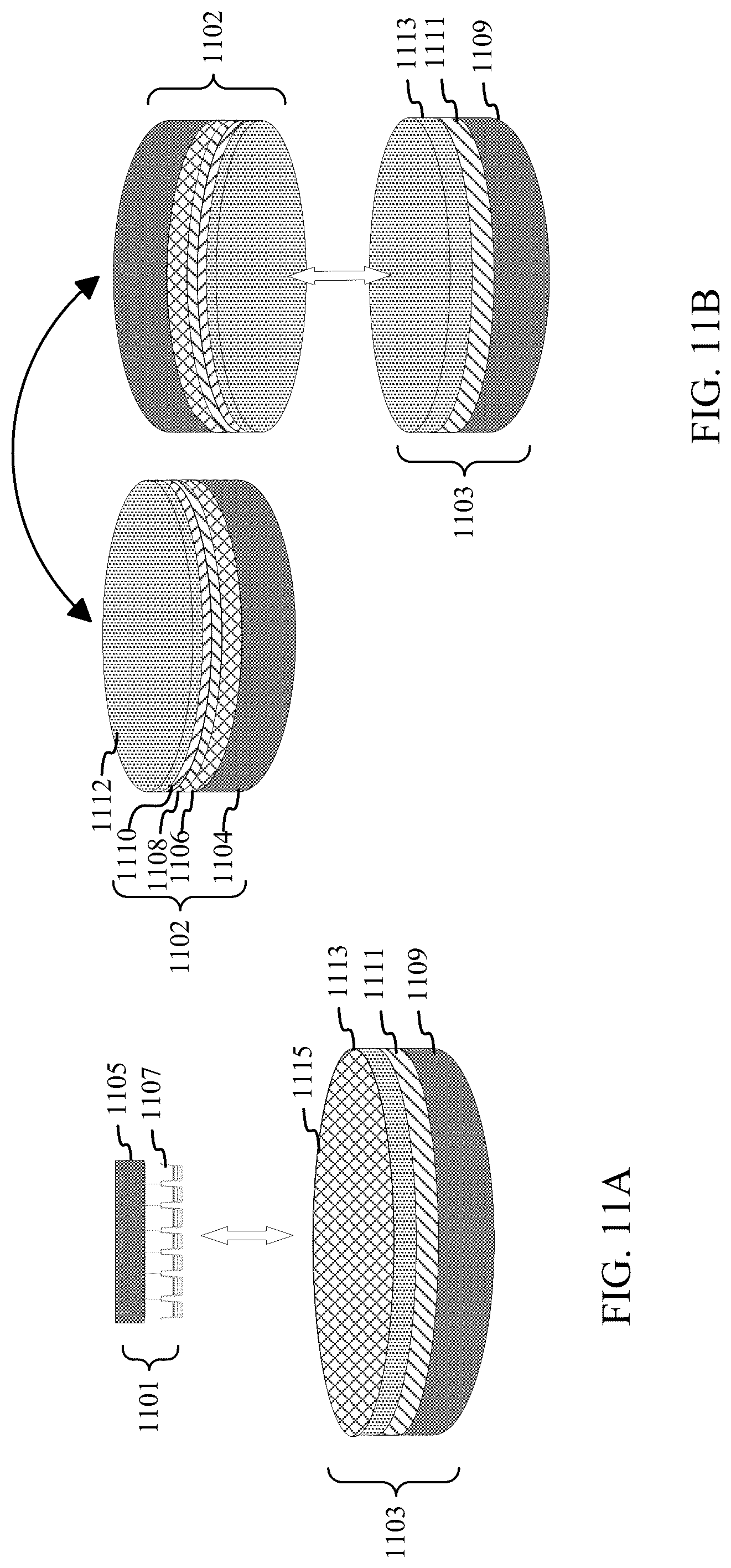Patent US12107204 Figure 11 – Small-pitch micro-LEDs