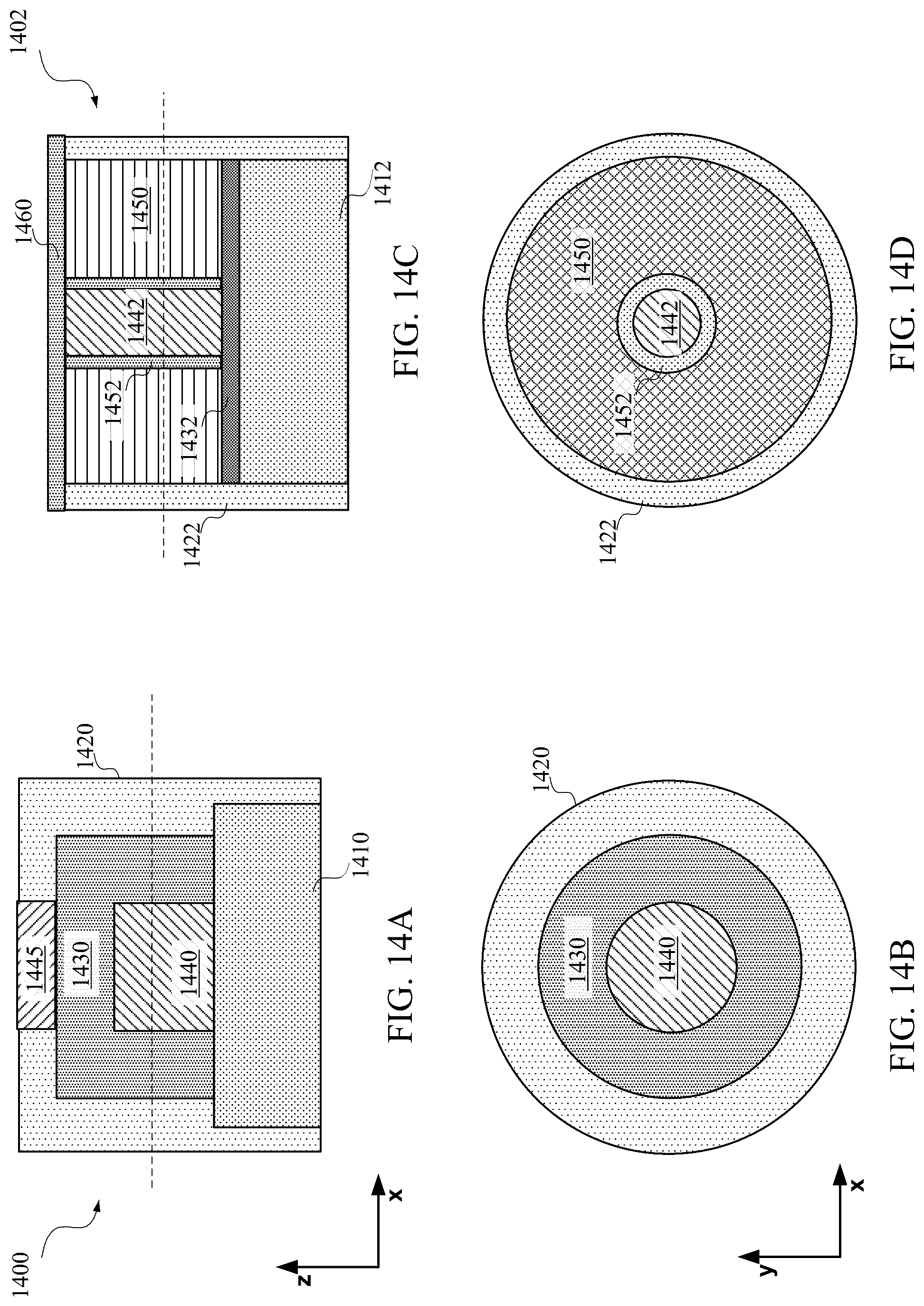 Patent US12107204 Figure 14 – Small-pitch micro-LEDs