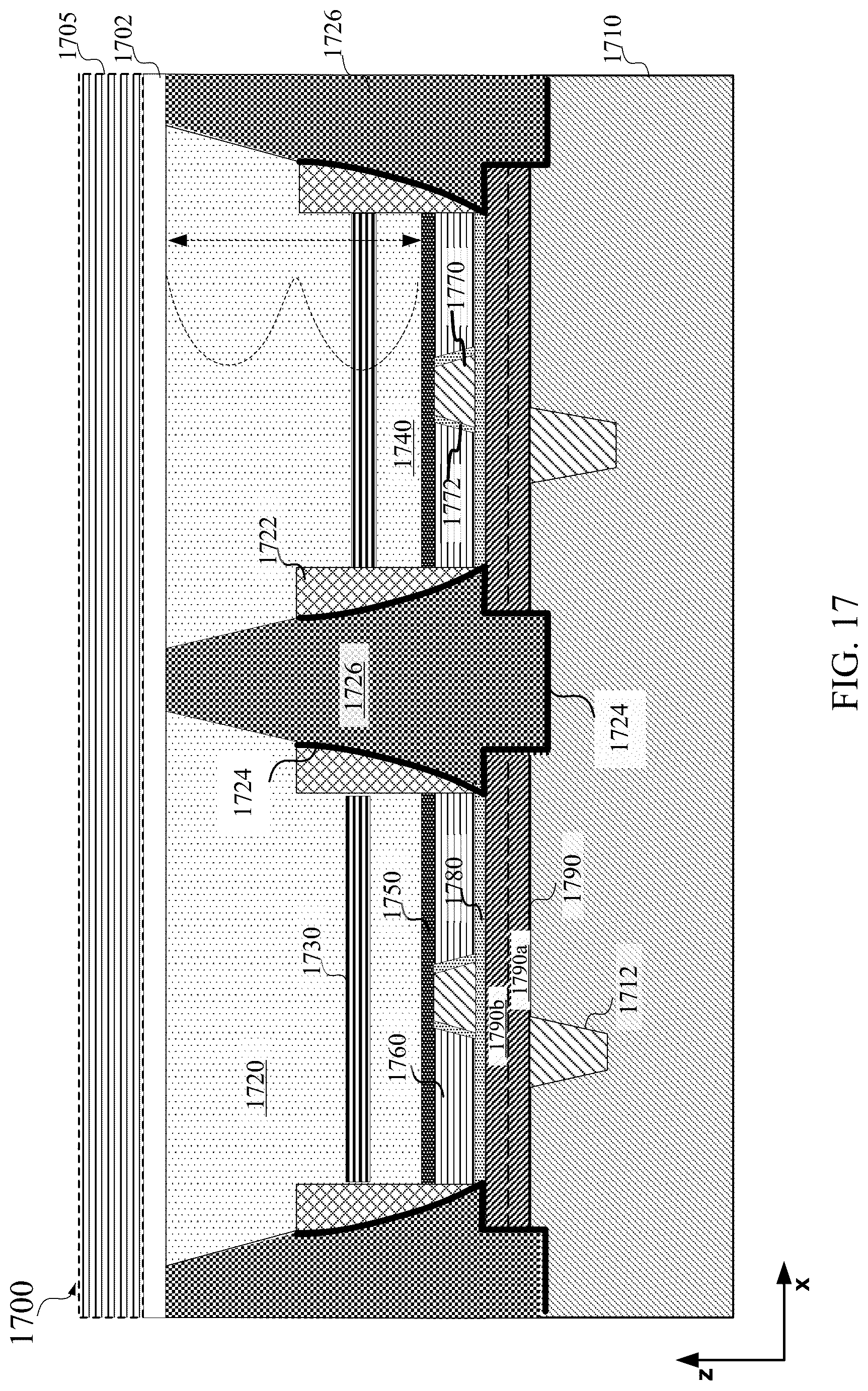 Patent US12107204 Figure 17 – Small-pitch micro-LEDs