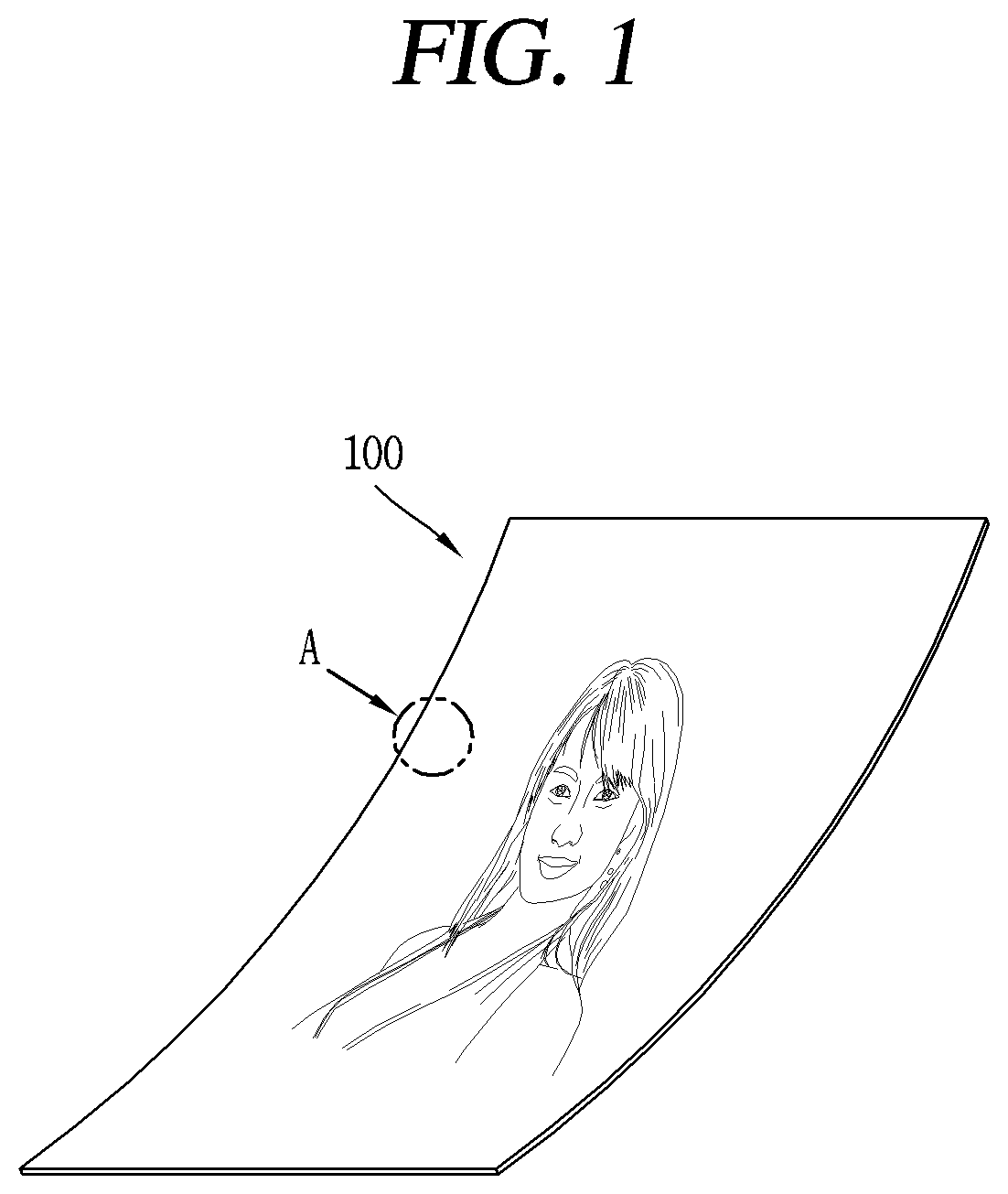 Patent US12107205 — Method for manufacturing display device using semiconductor light-emitting elements and display device — Figure 1