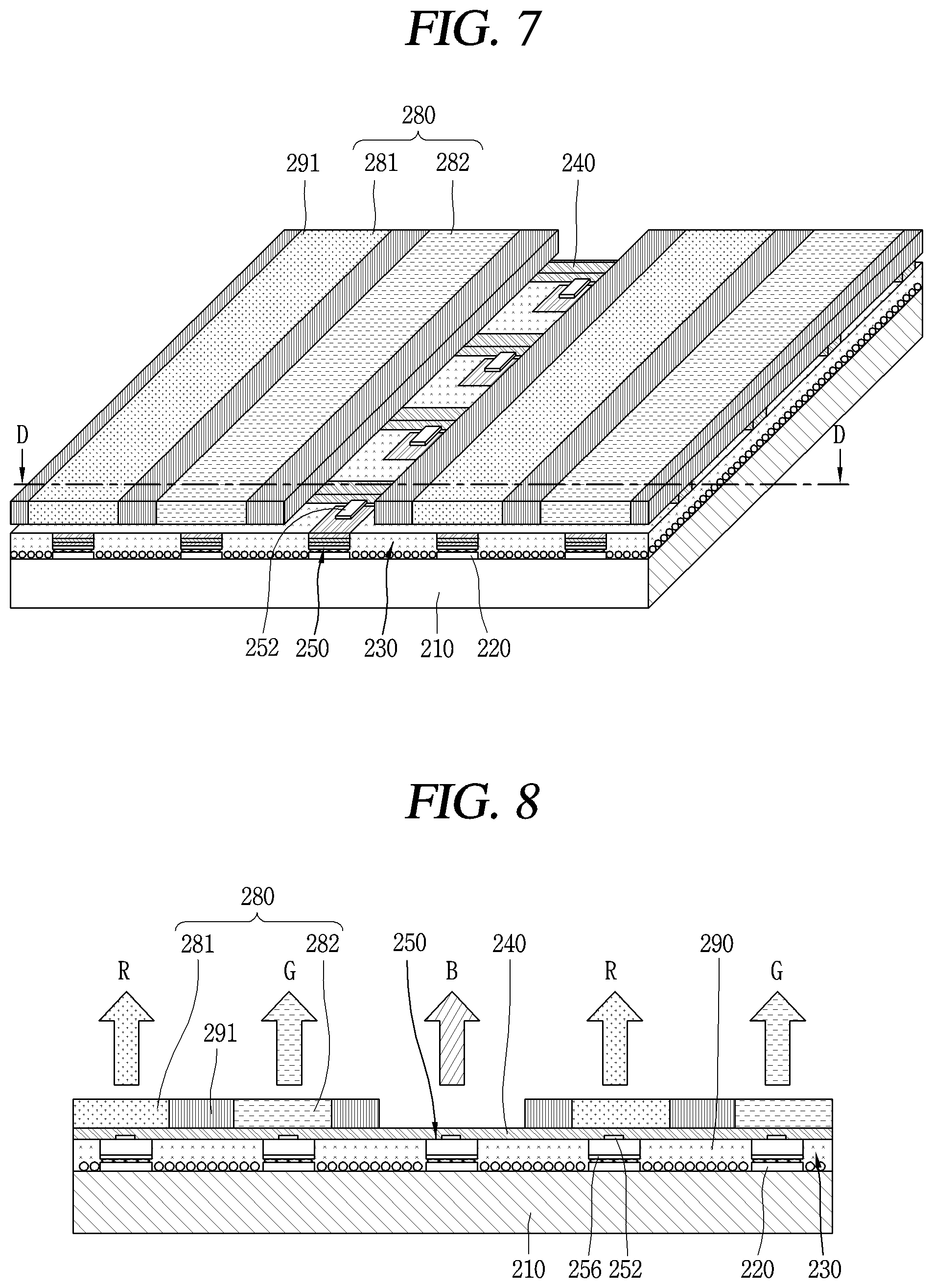 Patent US12107205 Figure 7 – Method for manufacturing display device using semiconductor light-emitting elements and display device
