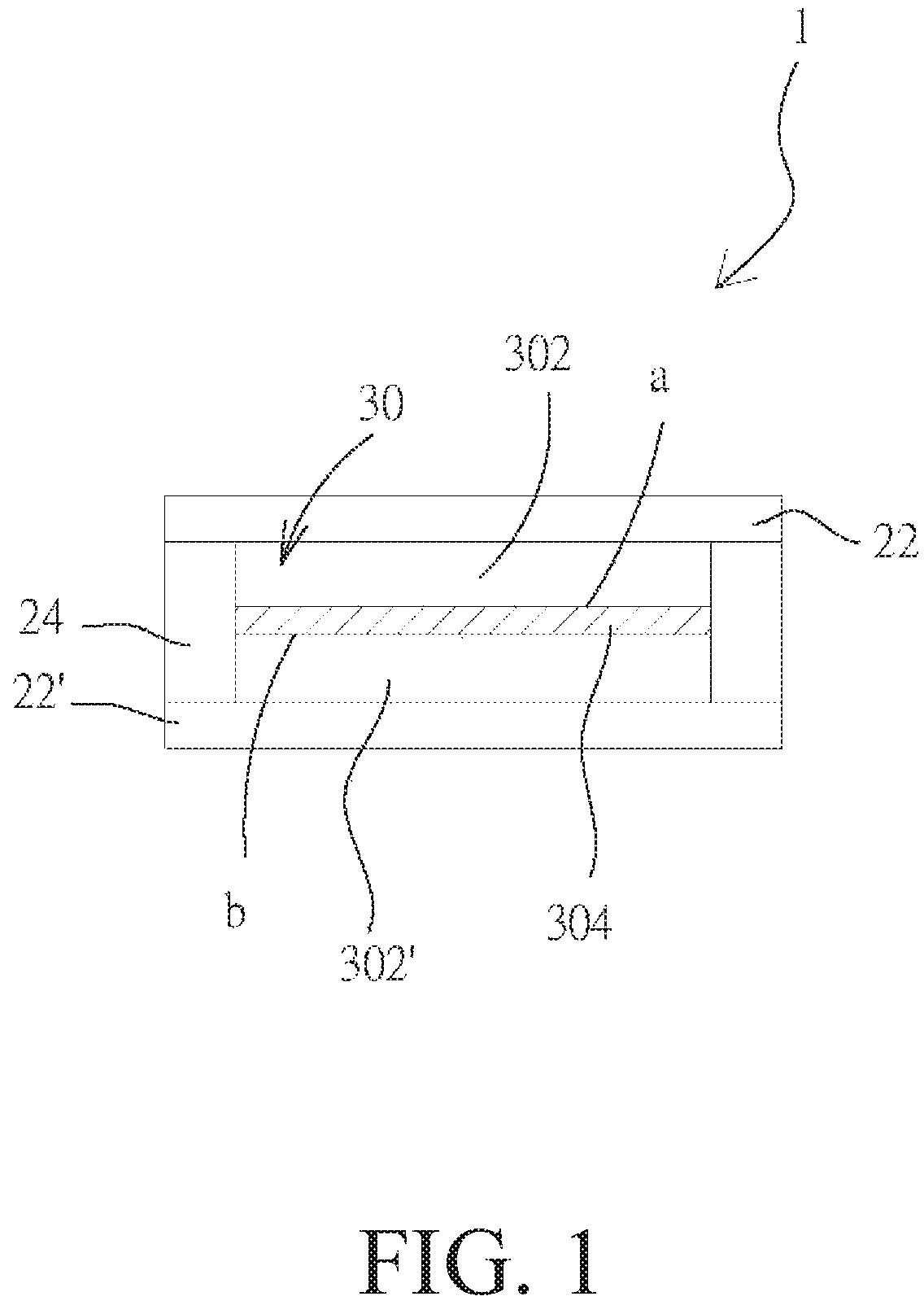 Patent US12107207 — Flexible battery — Figure 1