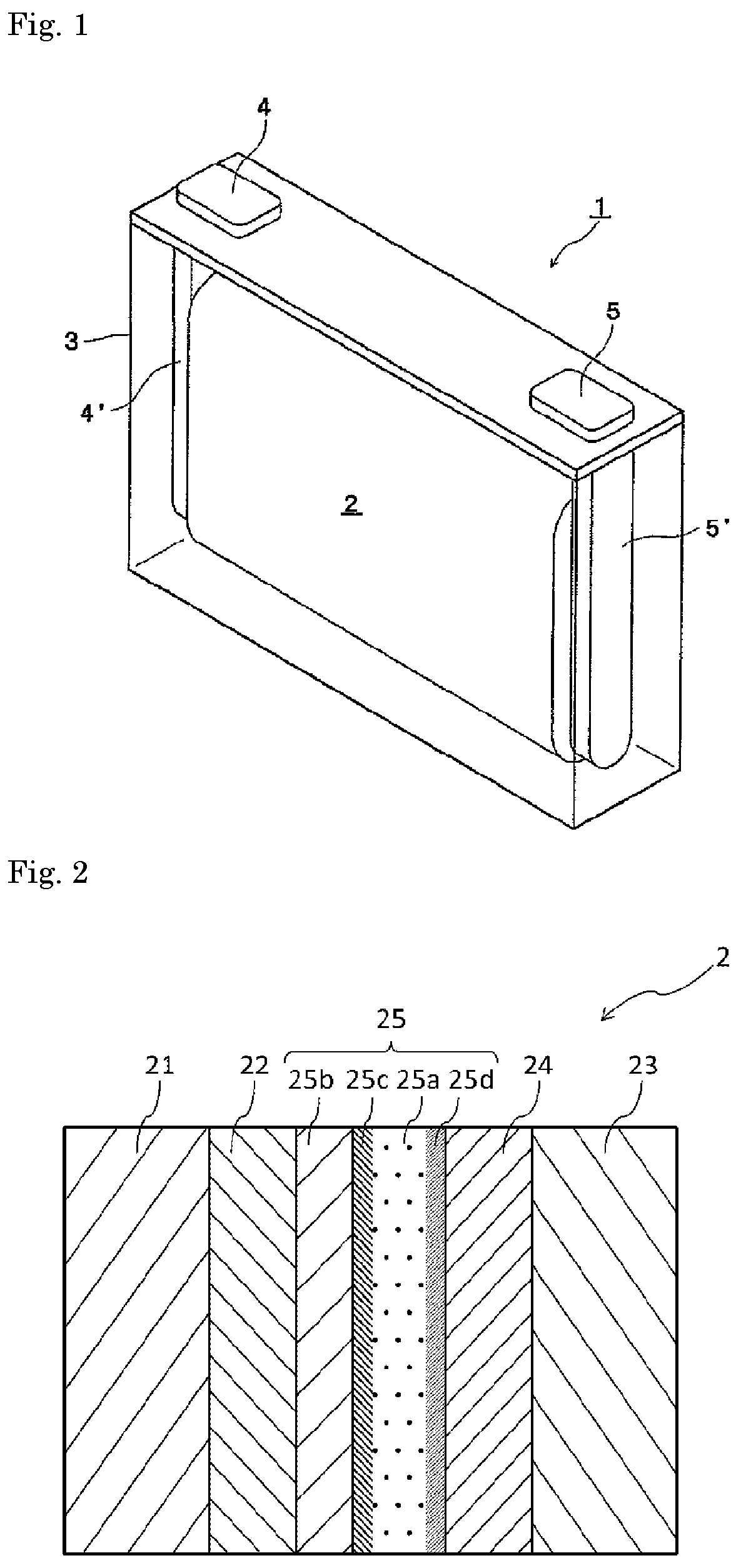 Patent US12107208 Figure 1 – Nonaqueous electrolyte secondary battery