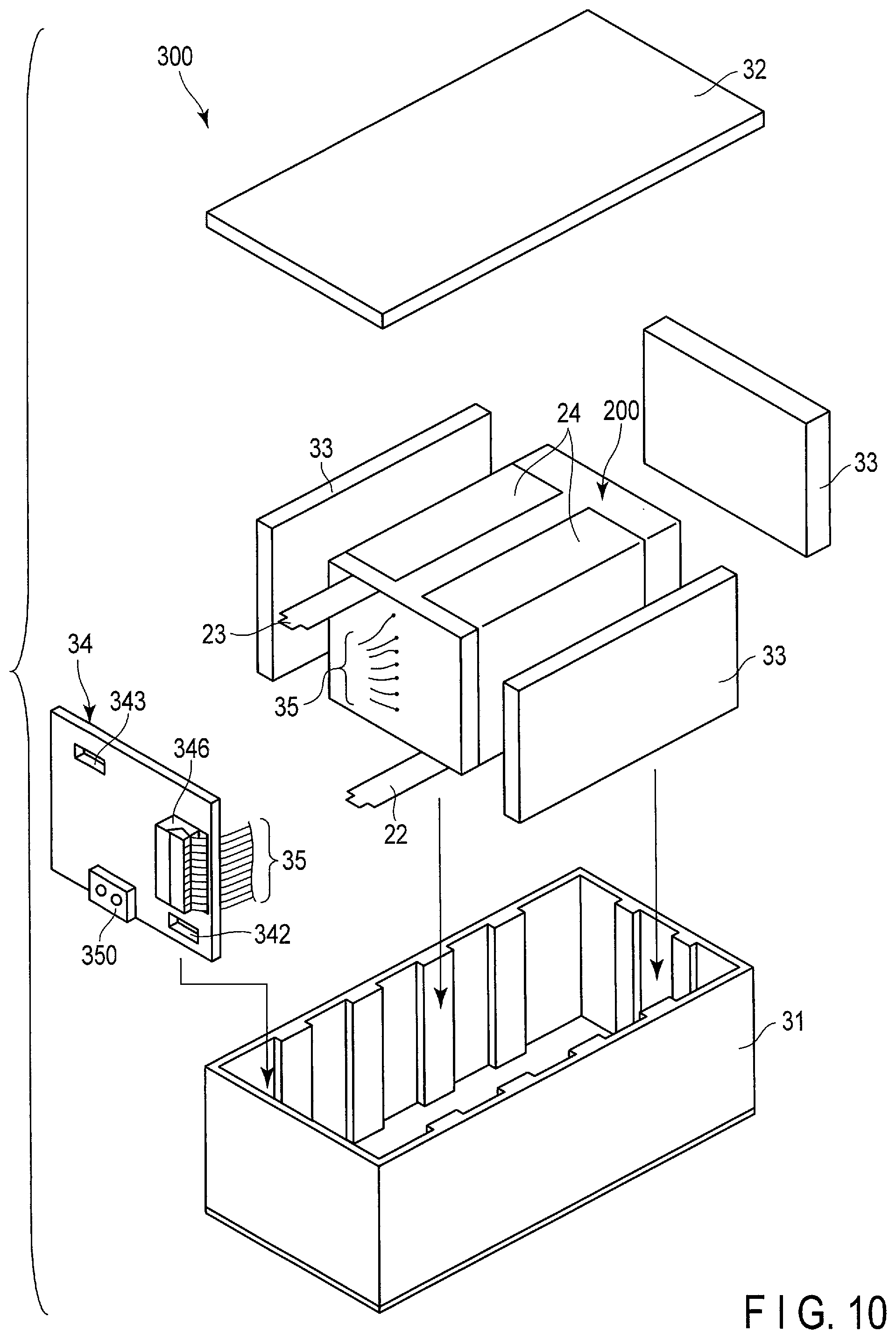 Patent US12107209 Figure 6 – Electrode group, secondary battery, battery pack, and vehicle