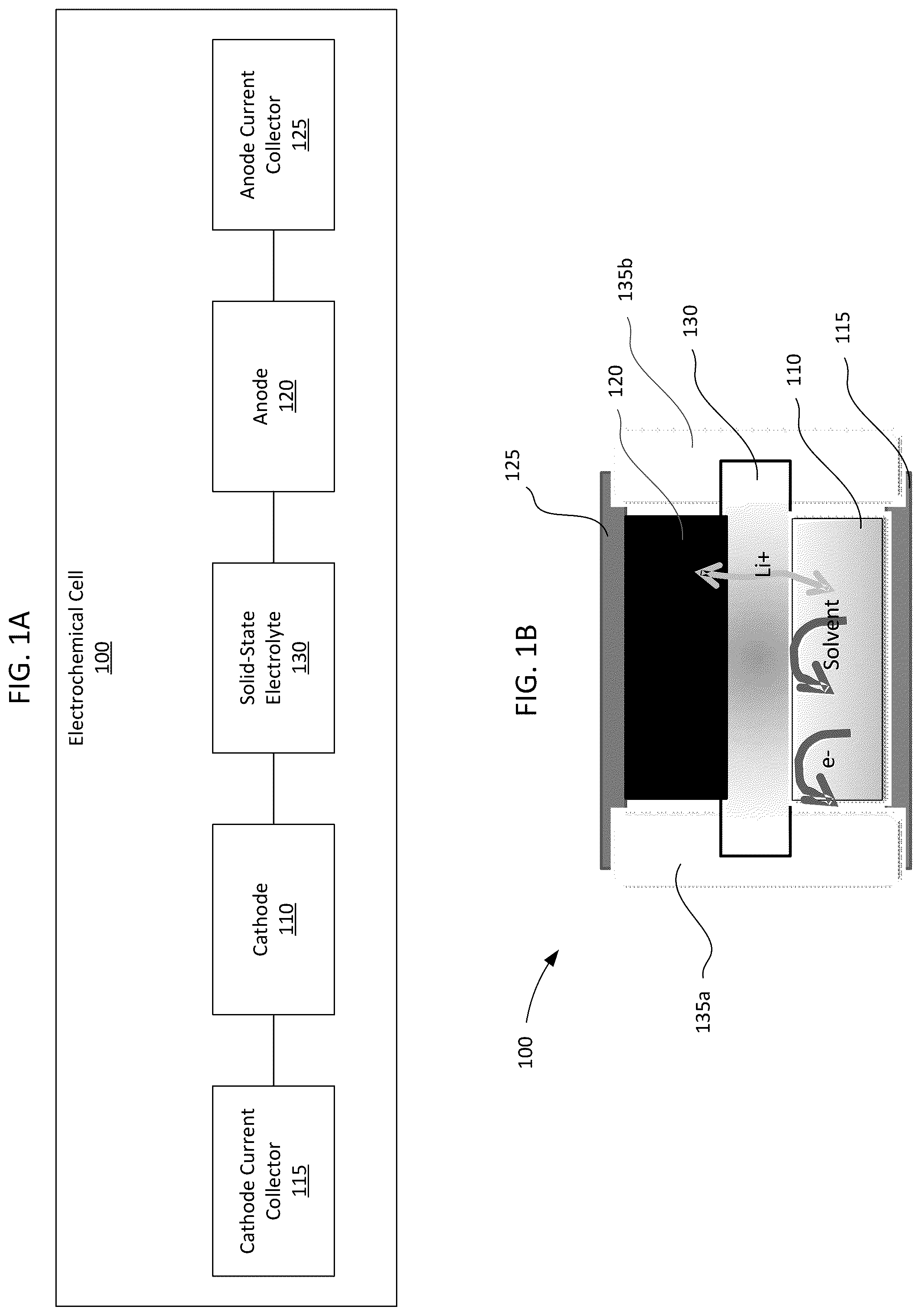 Patent US12107211 — Electrochemical cells including selectively permeable membrane and semi-solid electrodes, and method of manufacturing the same — Figure 1