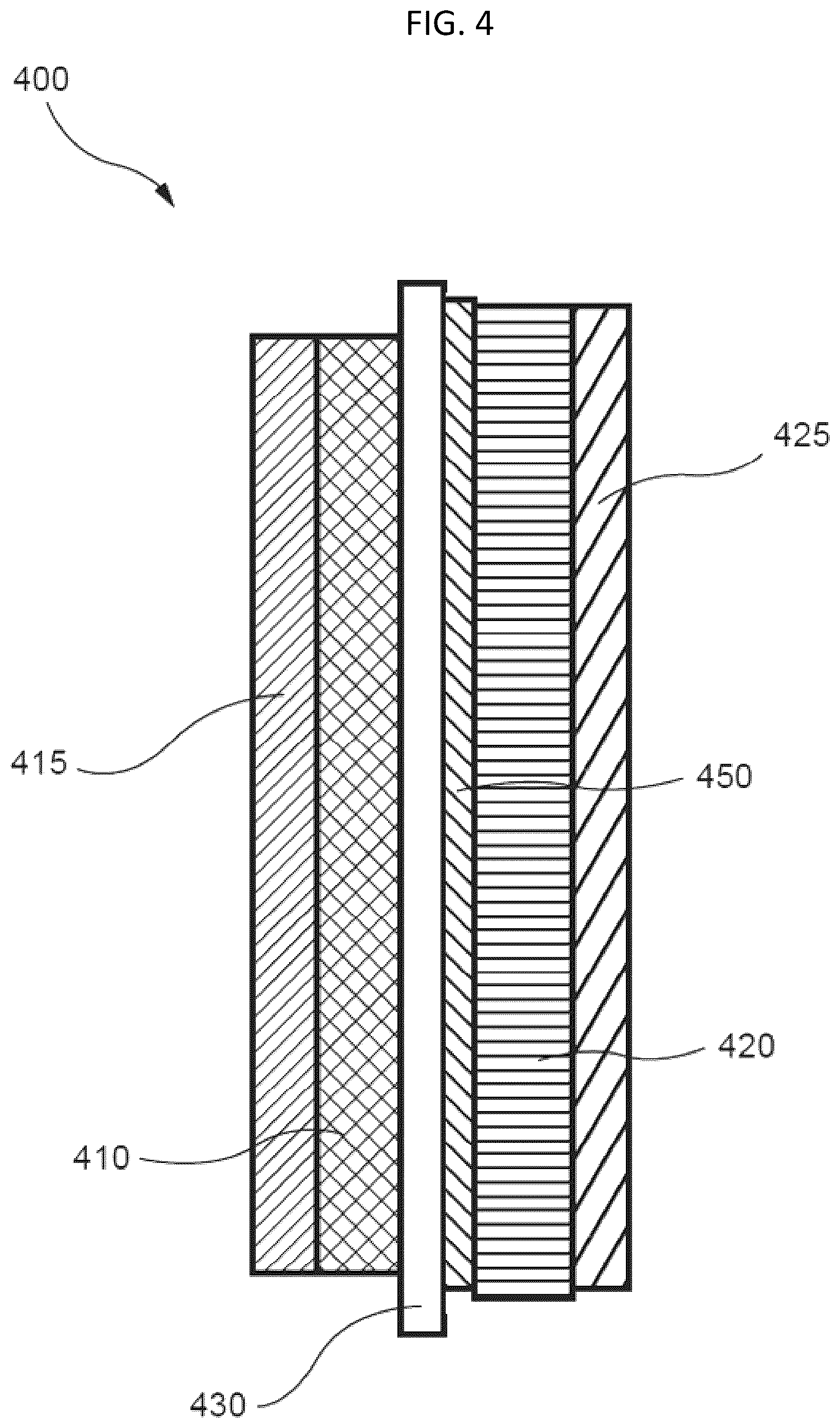 Patent US12107211 Figure 7 – Electrochemical cells including selectively permeable membrane and semi-solid electrodes, and method of manufacturing the same