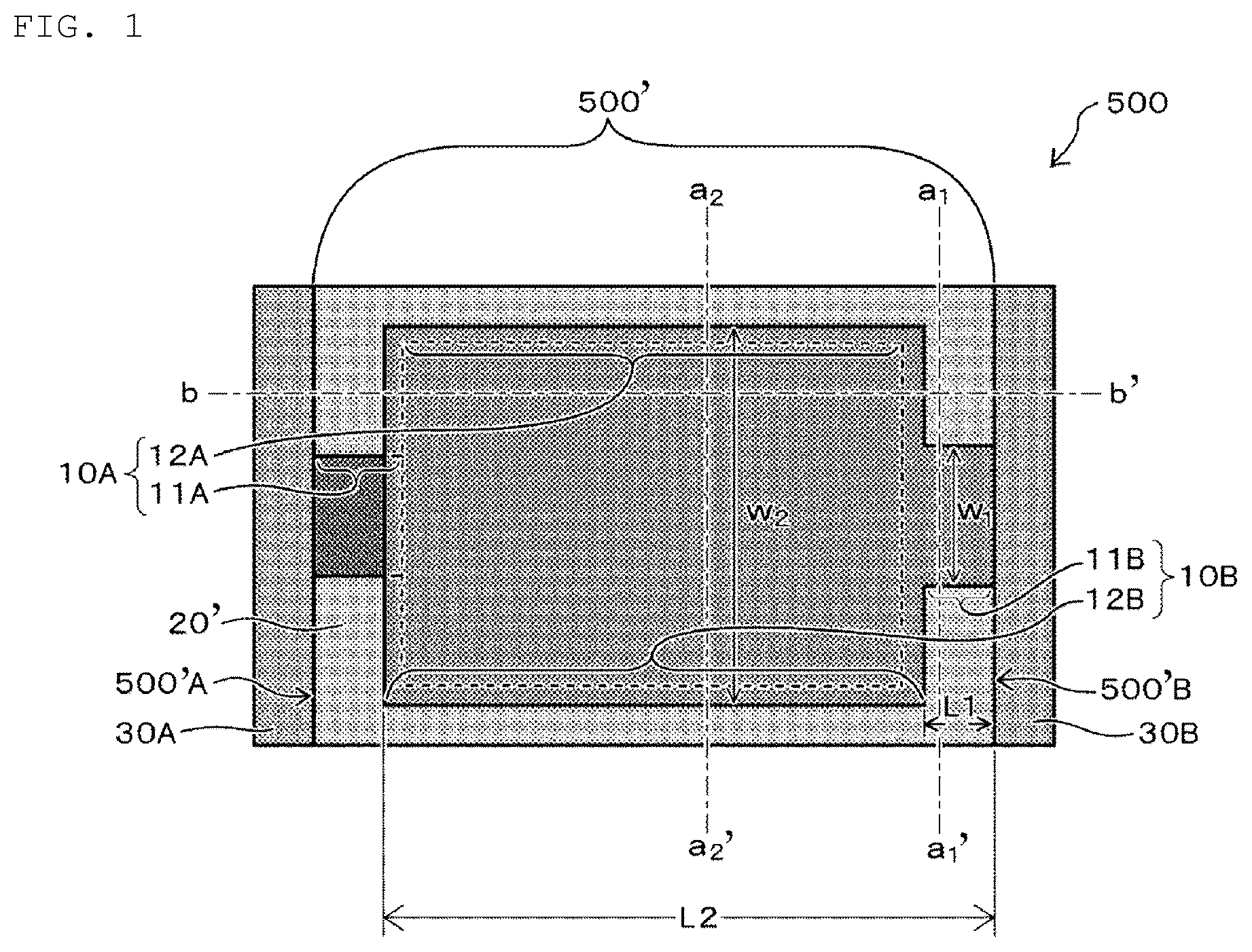 Patent US12107215 Figure 1 – Solid-state battery