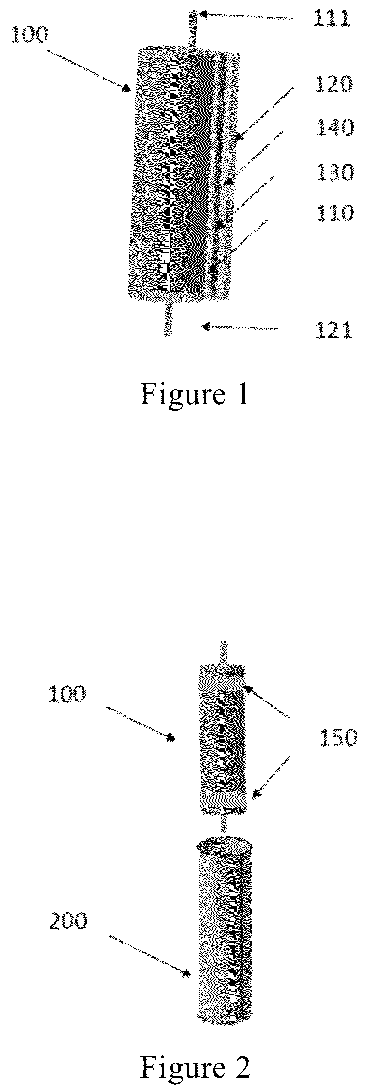 Patent US12107234 Figure 1 – Lithium ion battery electrode assembly