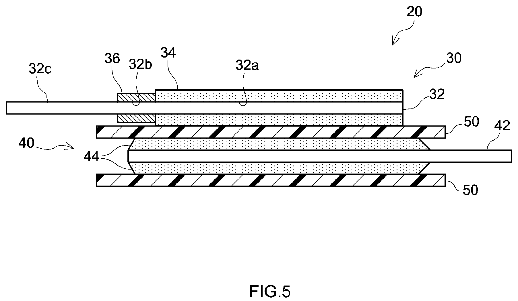 Patent US12107236 Figure 5 – Secondary battery