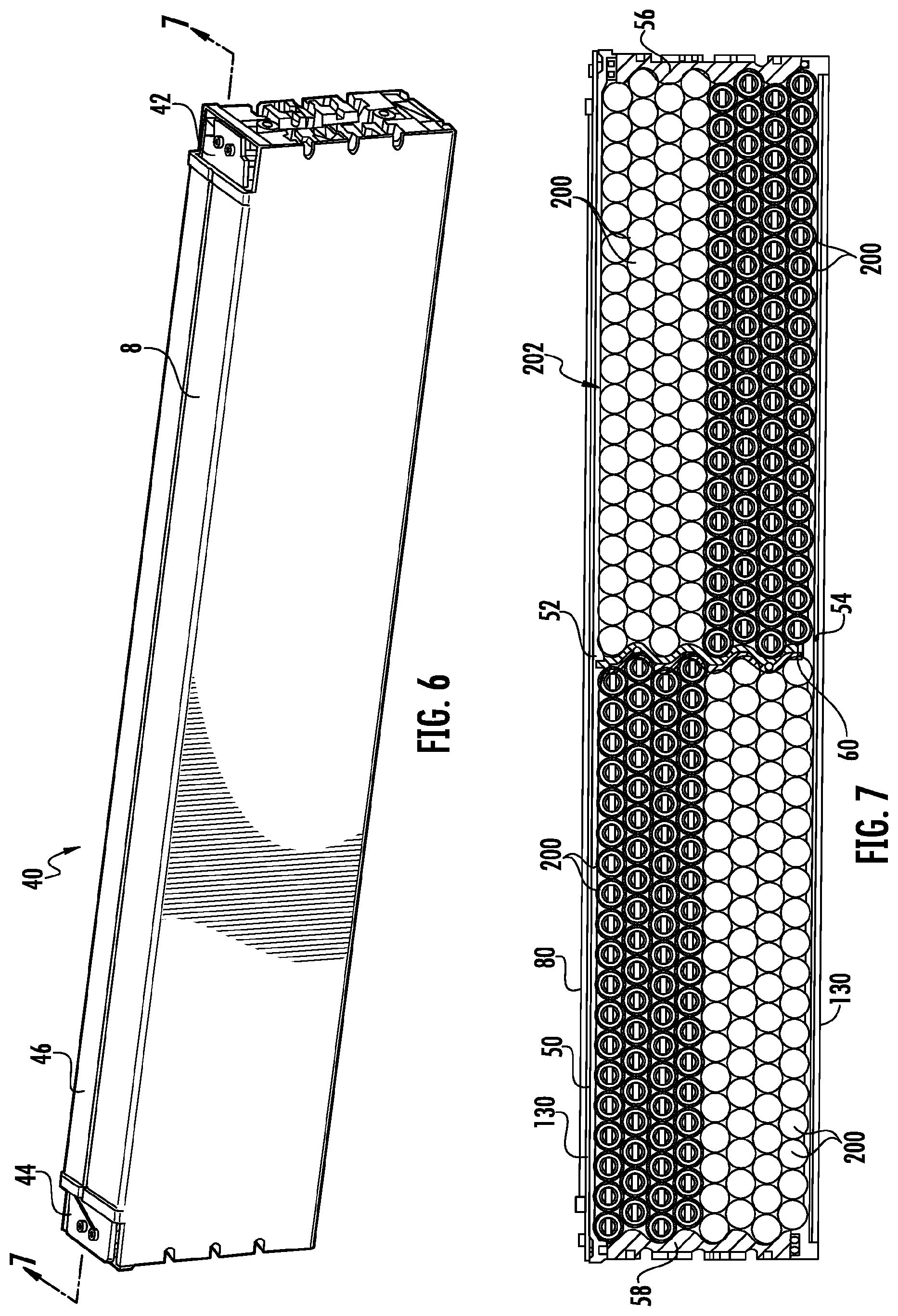 Patent US12107247 Figure 3 – Battery pack with thermal management system