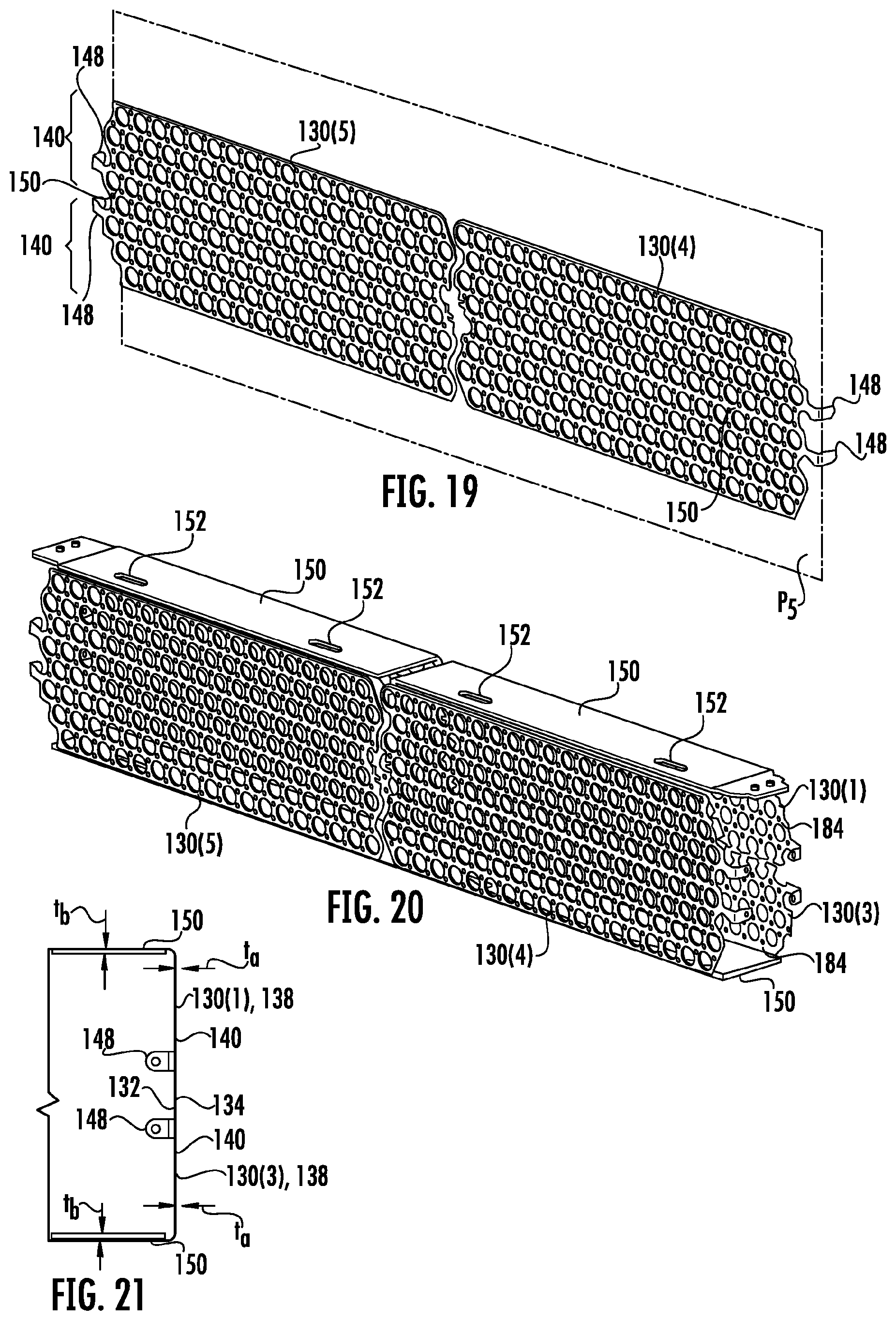 Patent US12107247 Figure 8 – Battery pack with thermal management system