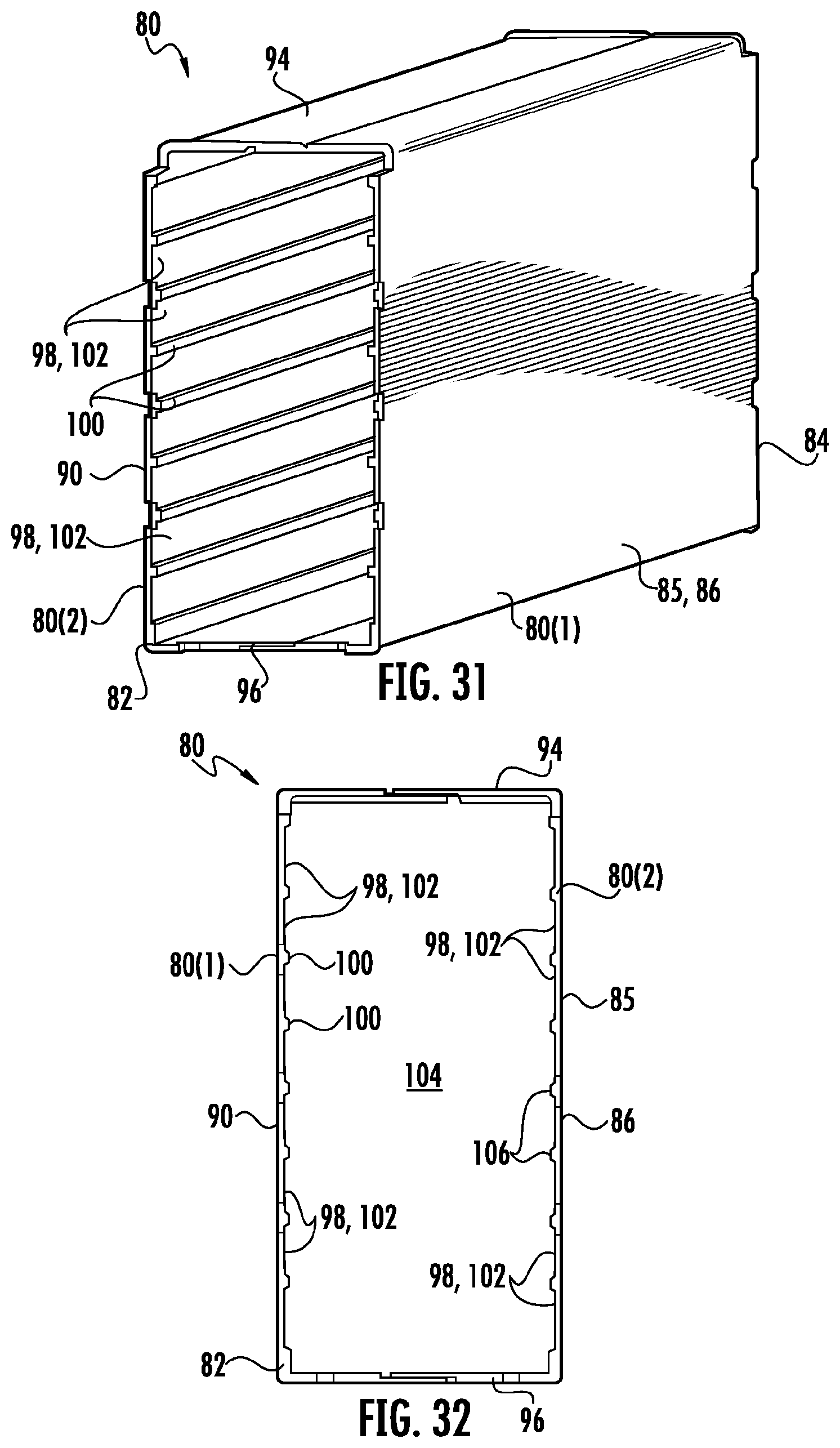 Patent US12107247 Figure 14 – Battery pack with thermal management system