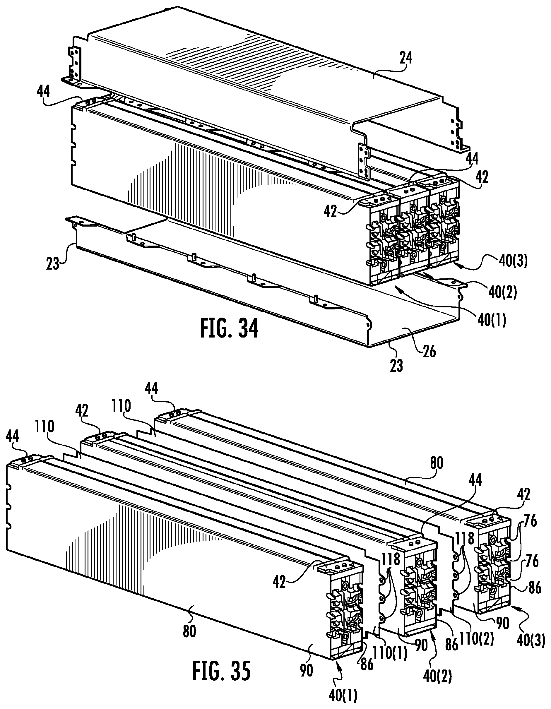Patent US12107247 Figure 16 – Battery pack with thermal management system