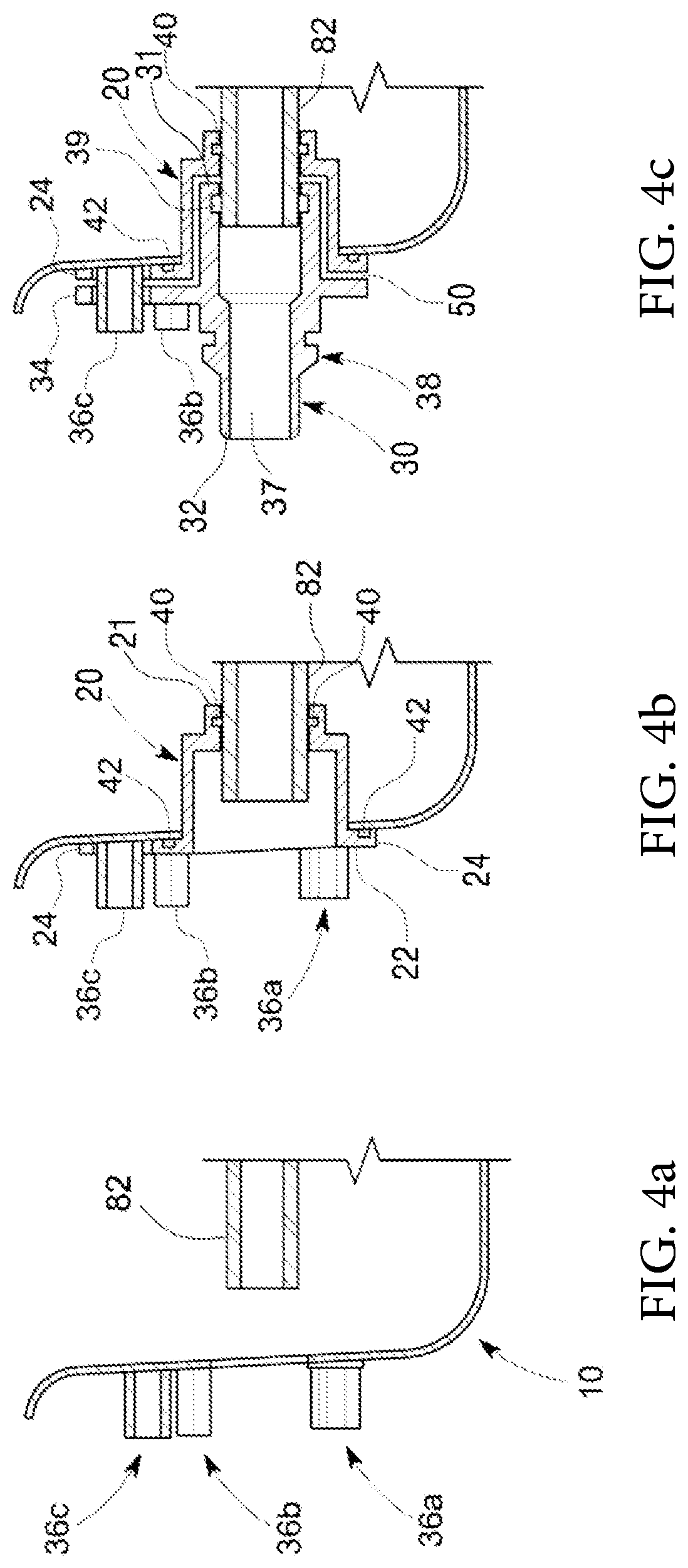 Patent US12107248 Figure 3 – Robust interface for cooler to housing