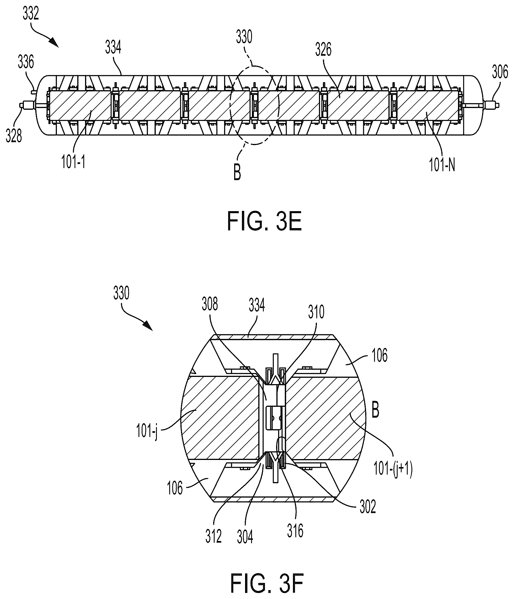 Patent US12107249 Figure 7 – Nickel-hydrogen battery configurations for grid-scale energy storage