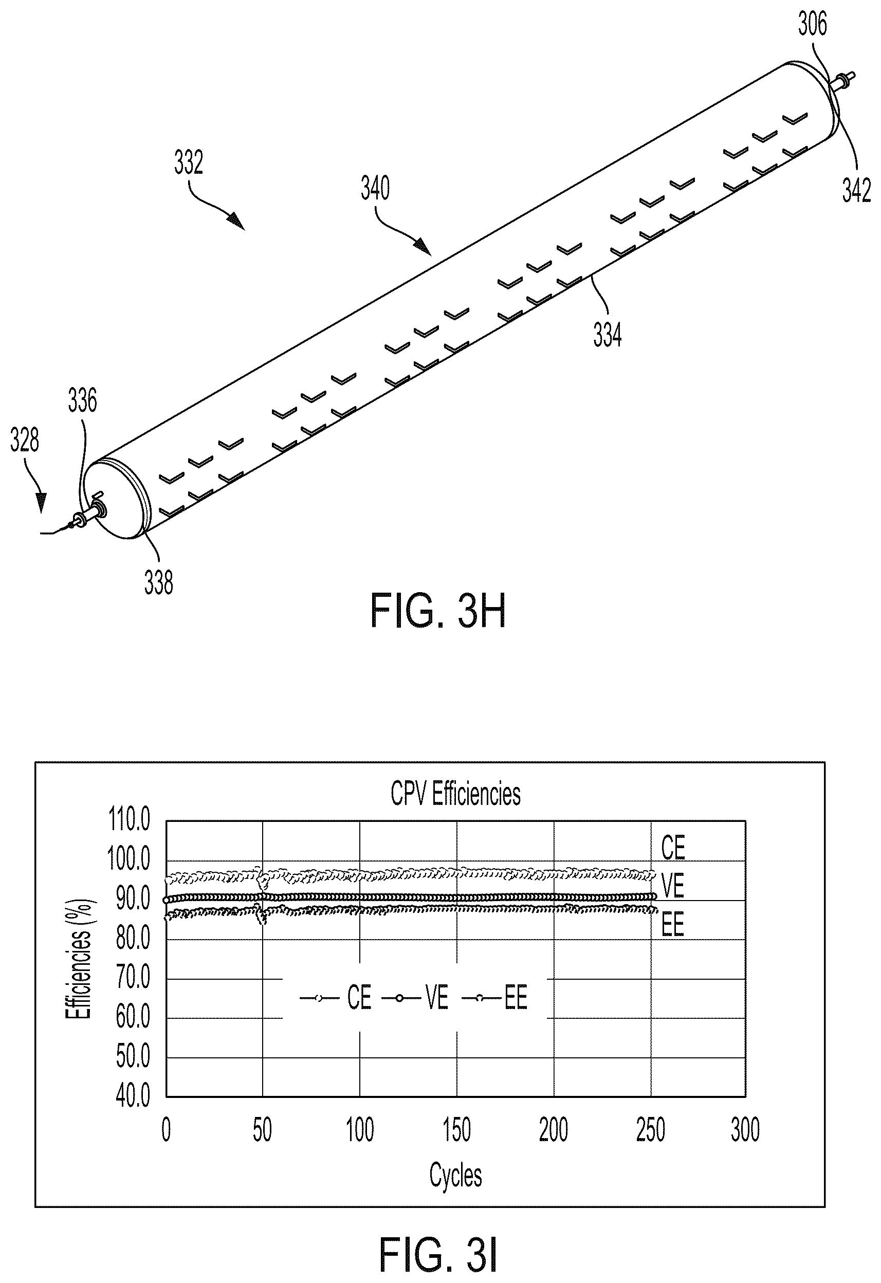 Patent US12107249 Figure 9 – Nickel-hydrogen battery configurations for grid-scale energy storage