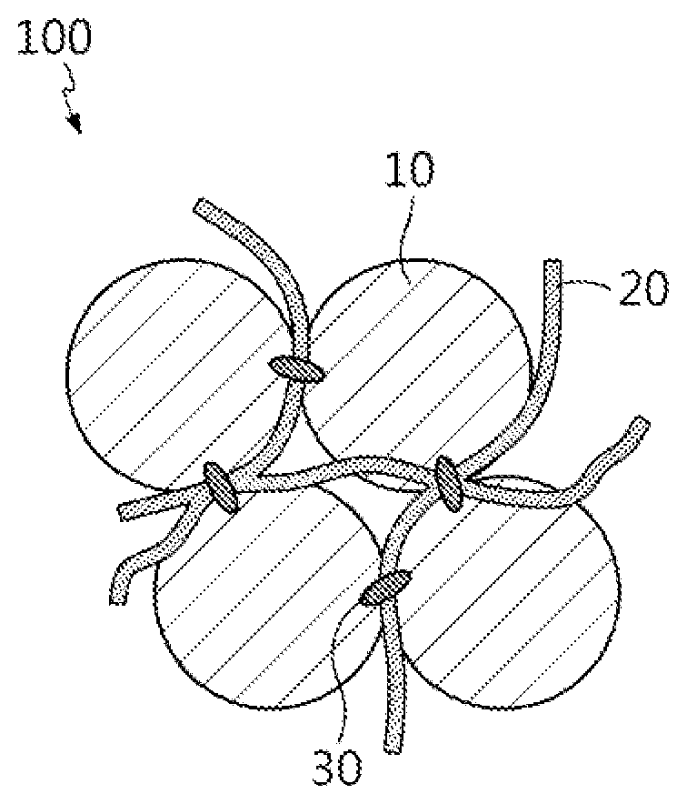 Patent US12107261 Figure 1 – Negative electrode active material for lithium secondary battery and method for preparing the same