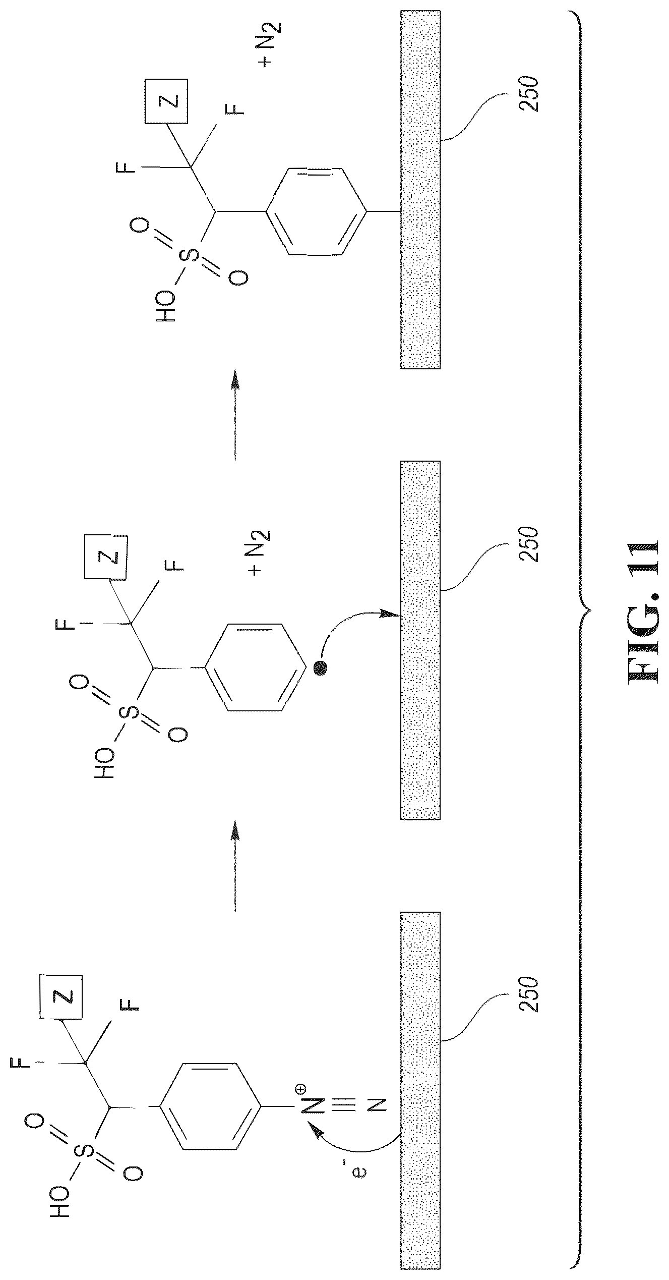 Patent US12107277 Figure 7 – Electrochemical cell catalyst layers