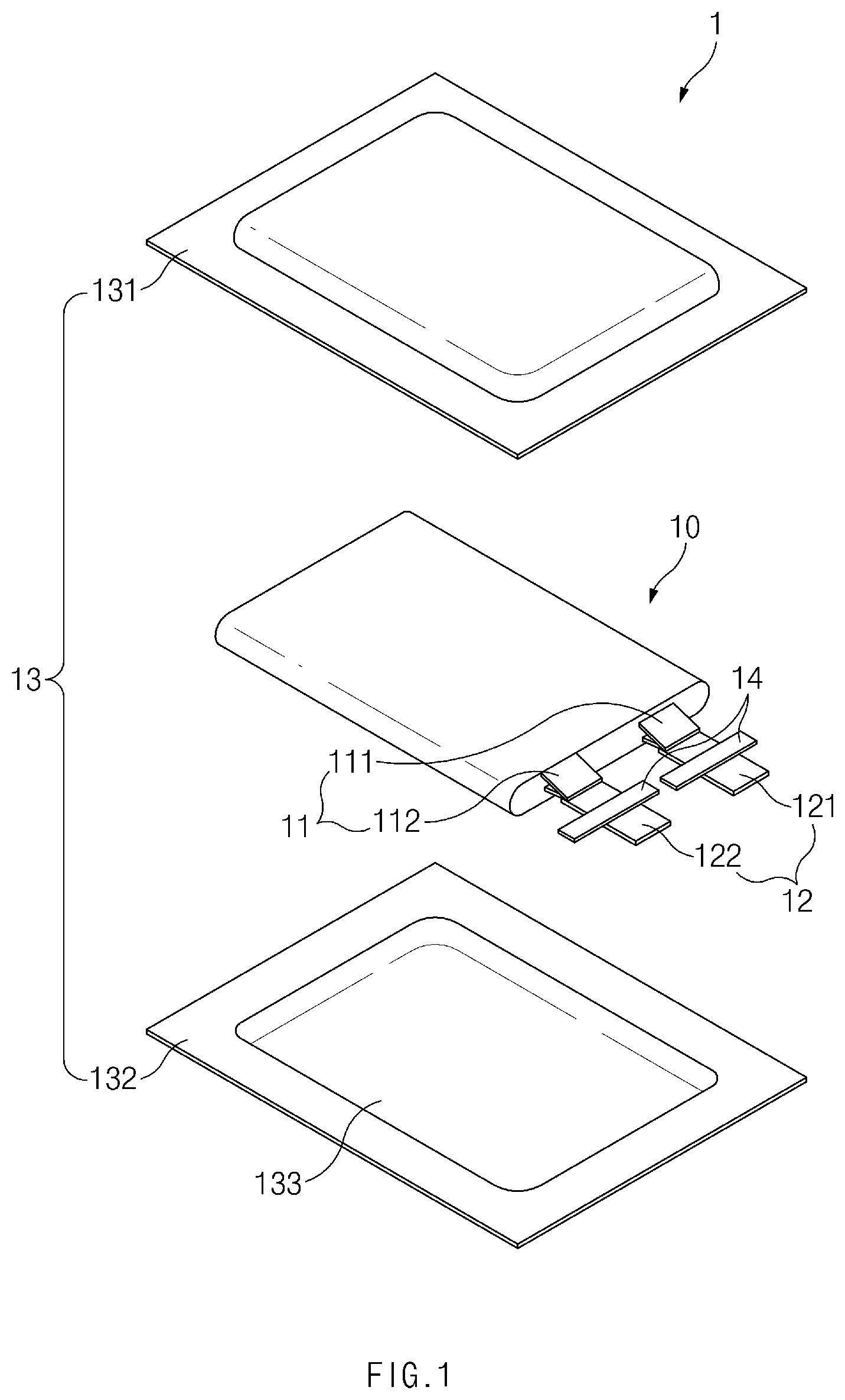 Patent US12107279 Figure 1 – Pouch film and method for manufacturing the same