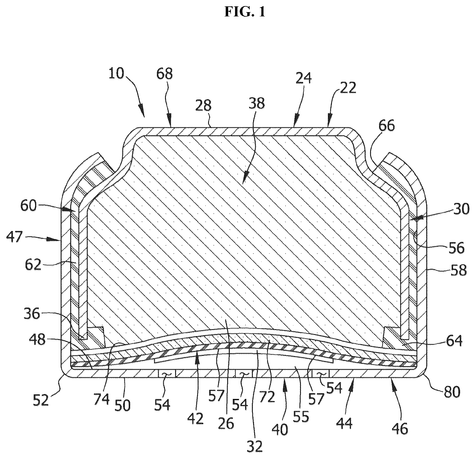 Patent US12107280 Figure 1 – Zinc-air electrochemical cells with carbon dioxide scavengers