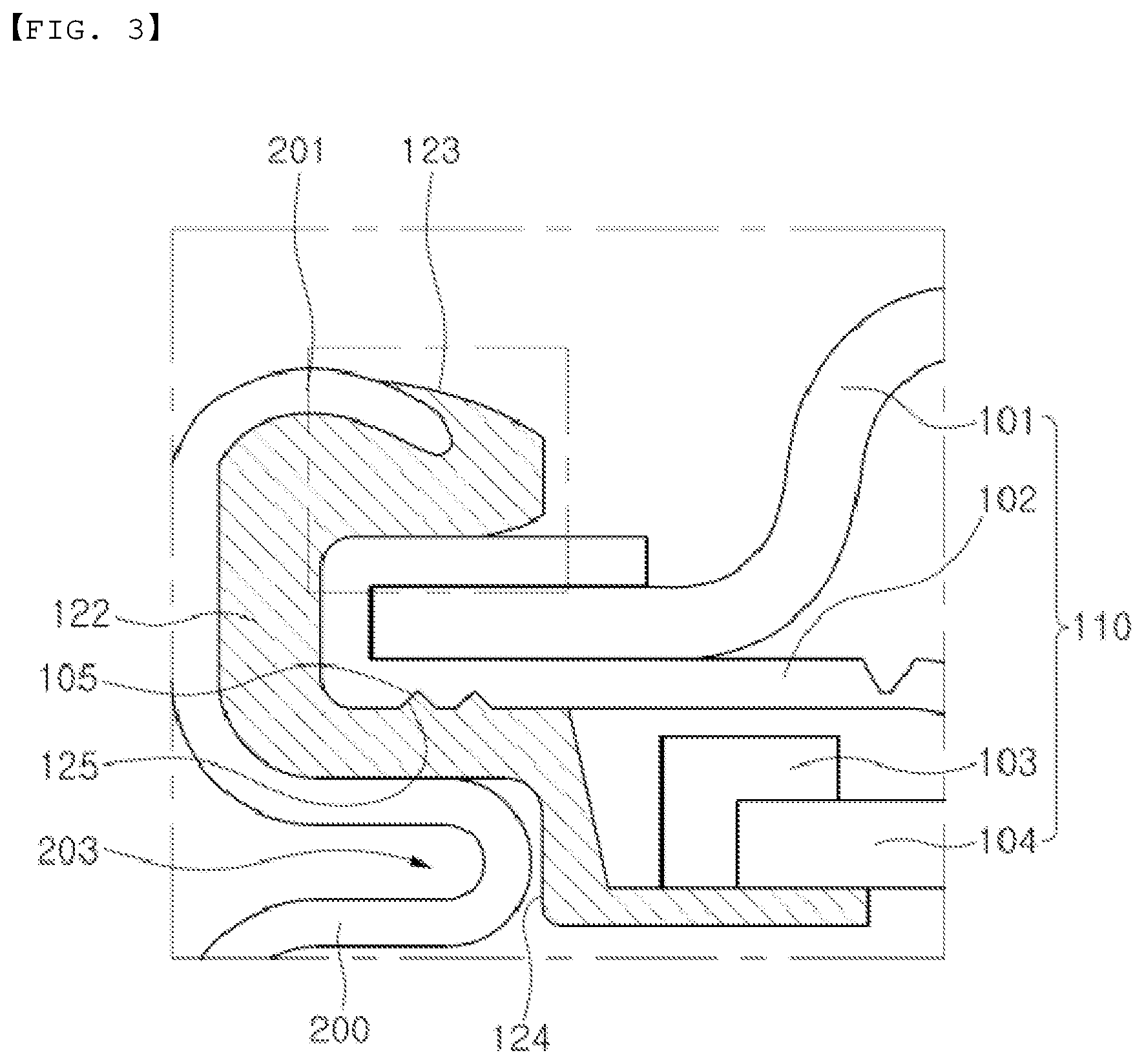 Patent US12107282 Figure 3 – Gasket for cylindrical batteries configured to prevent corrosion of battery case and cylindrical battery including the same