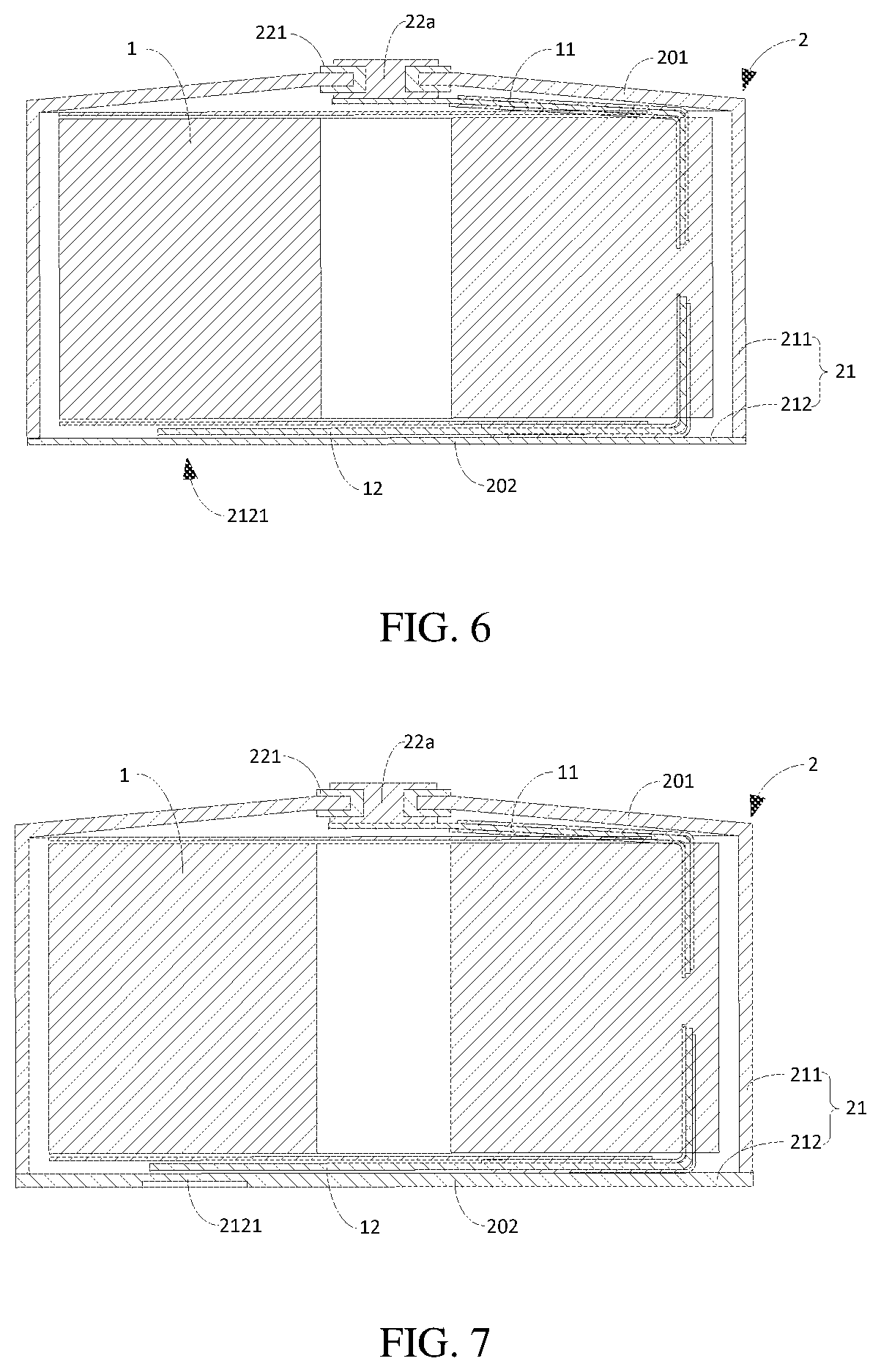 Patent US12107286 Figure 4 – Housing assembly of button cell, button cell and electronic product