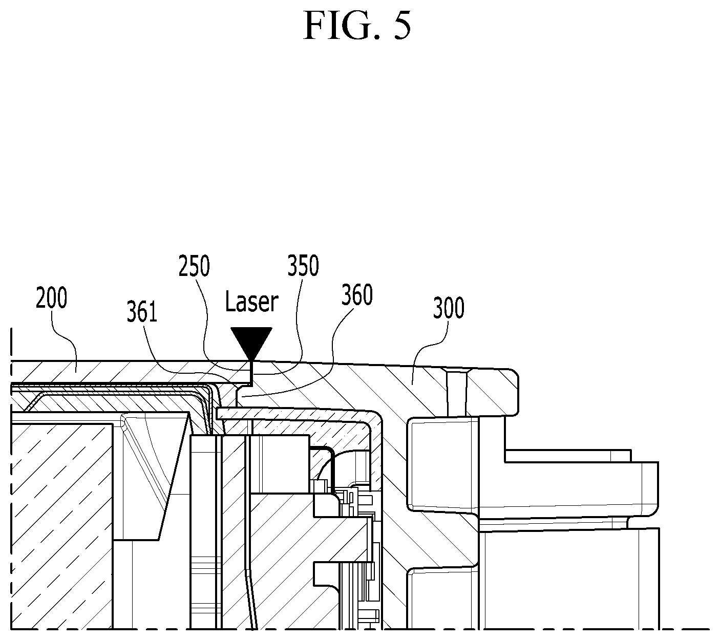 Patent US12107289 Figure 5 – Battery module and battery pack including the same