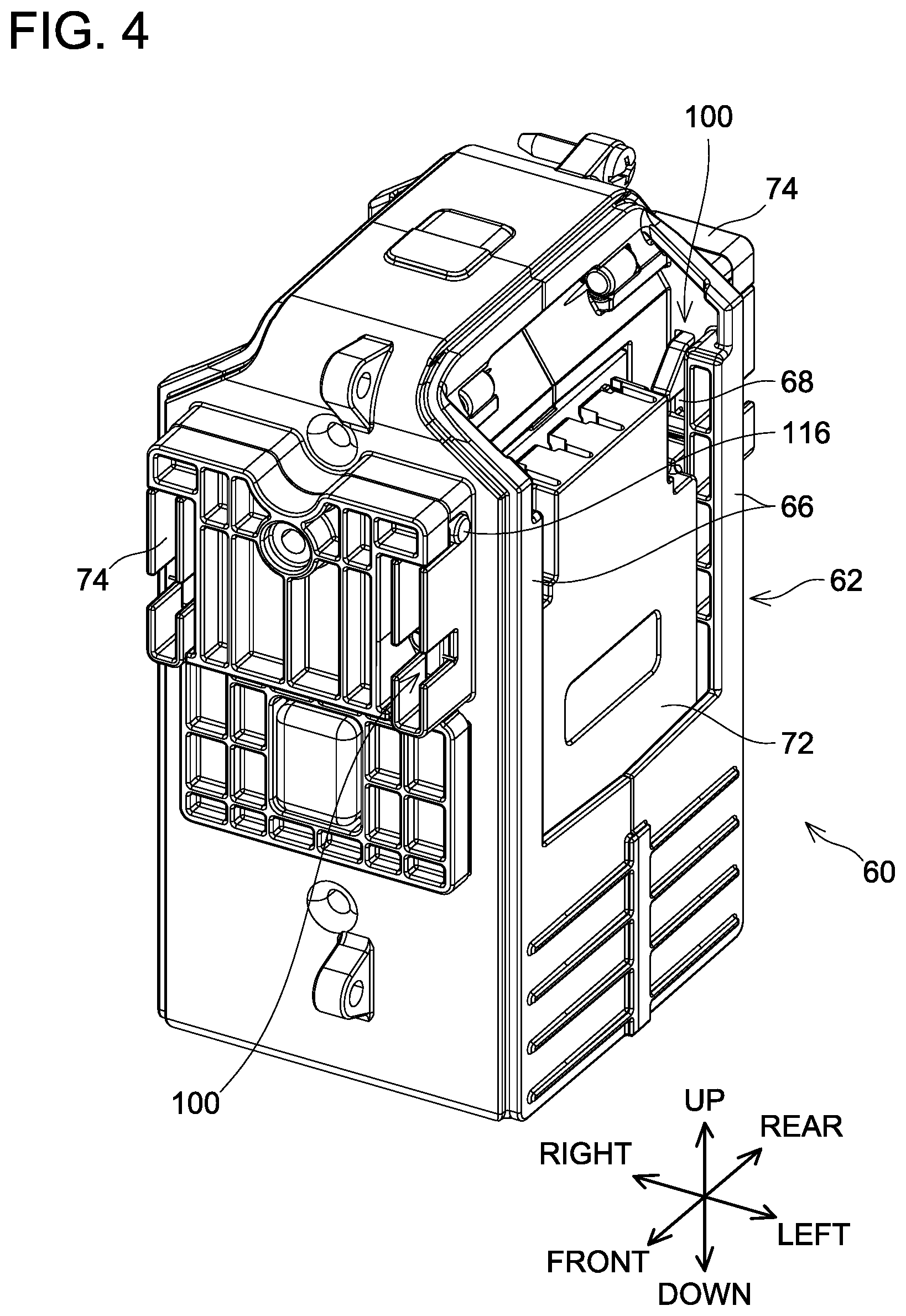Patent US12107290 Figure 4 – Electronic apparatus
