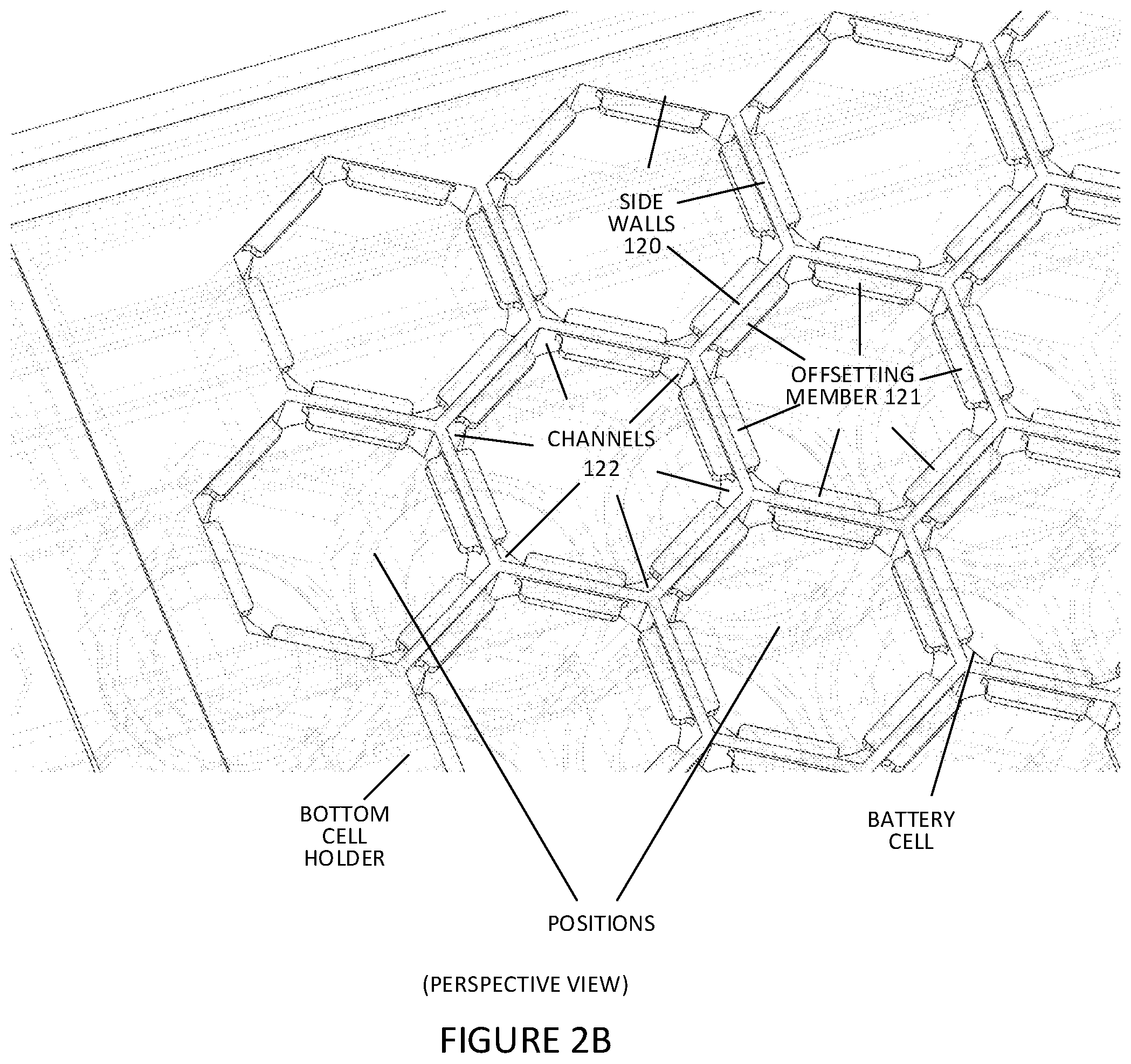 Patent US12107292 Figure 4 – Battery module for vehicle or kiosk